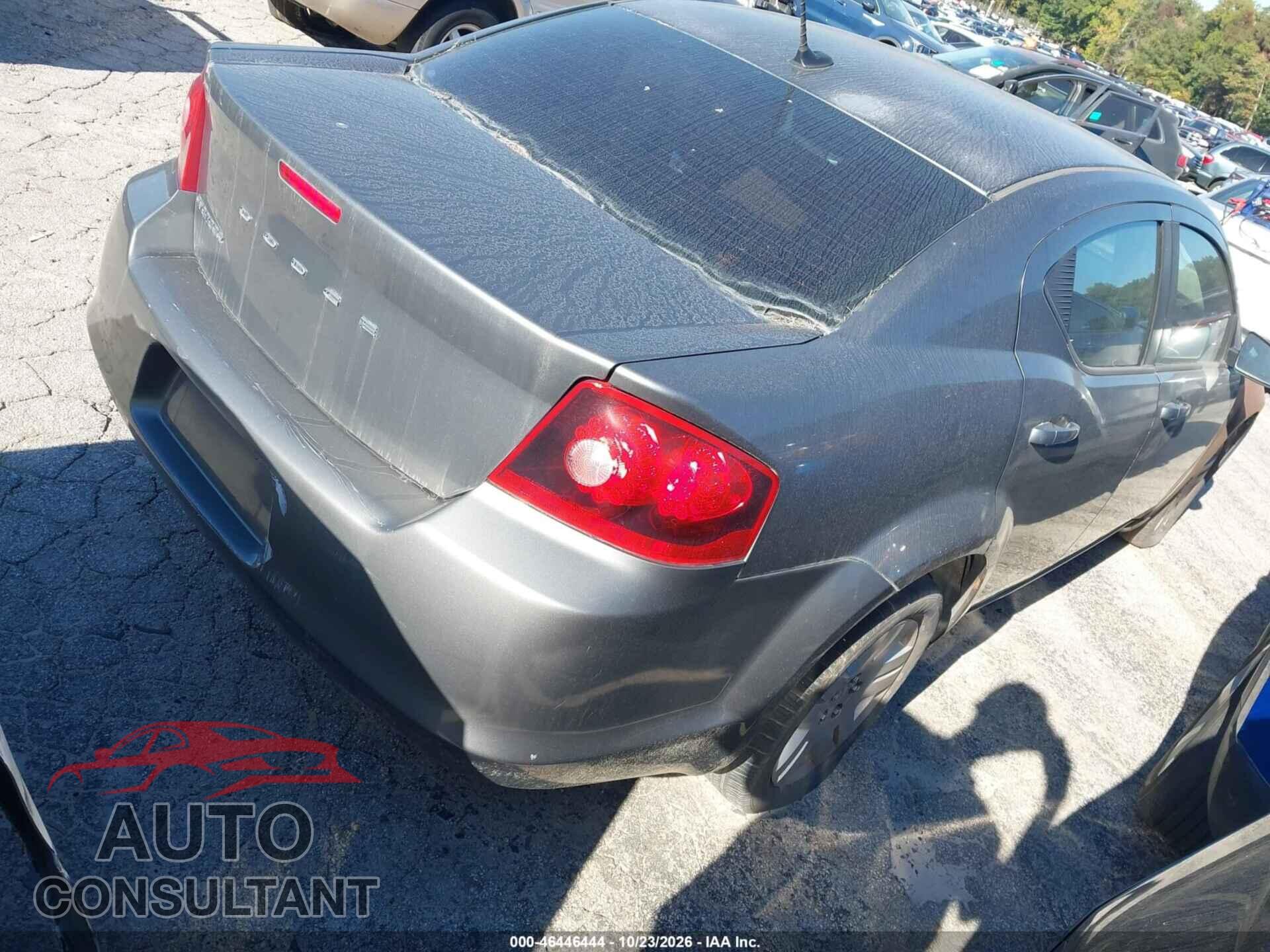 DODGE AVENGER 2013 - 1C3CDZAB4DN529325