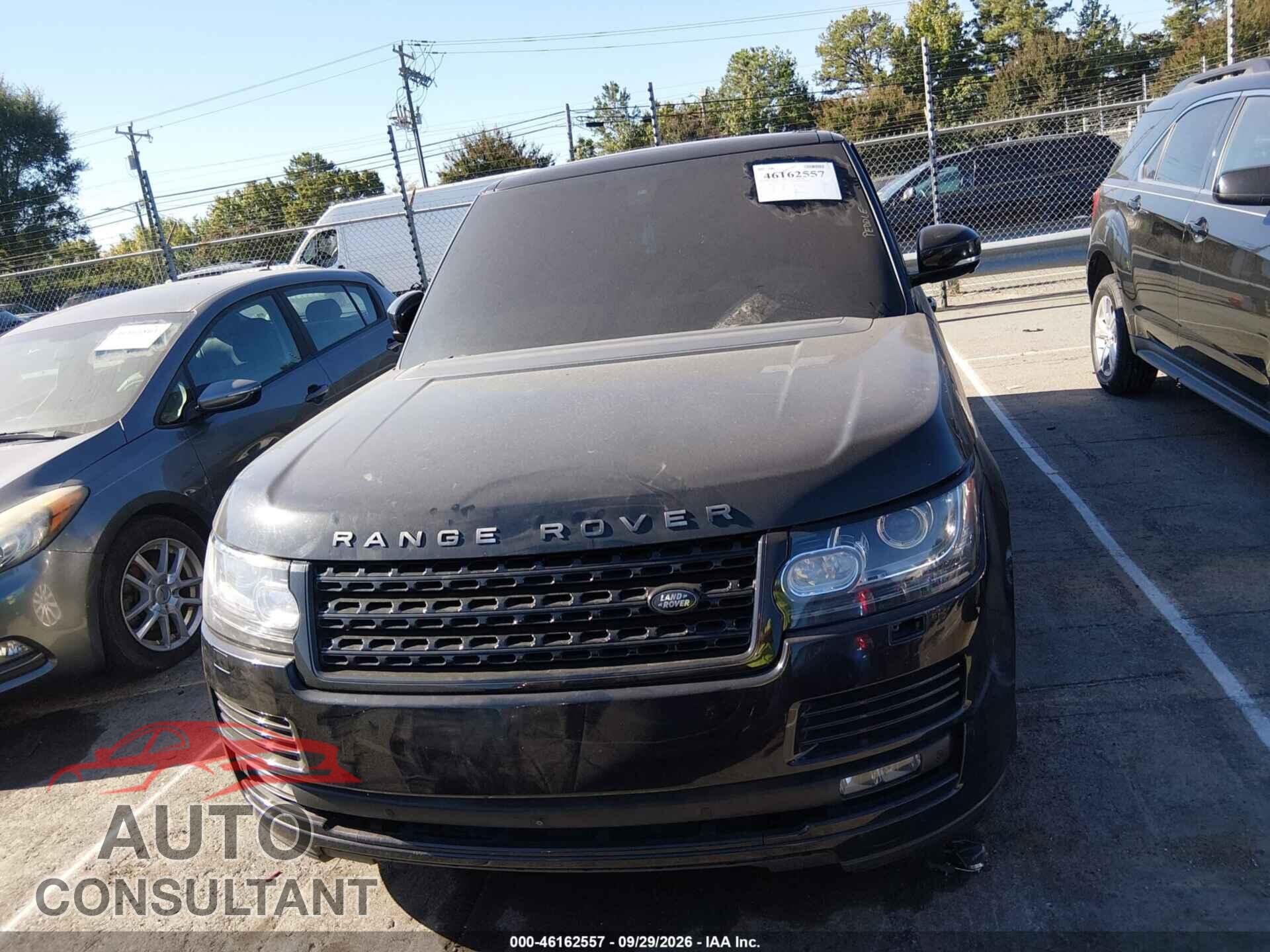 LAND ROVER RANGE ROVER 2015 - SALGS2TFXFA230676