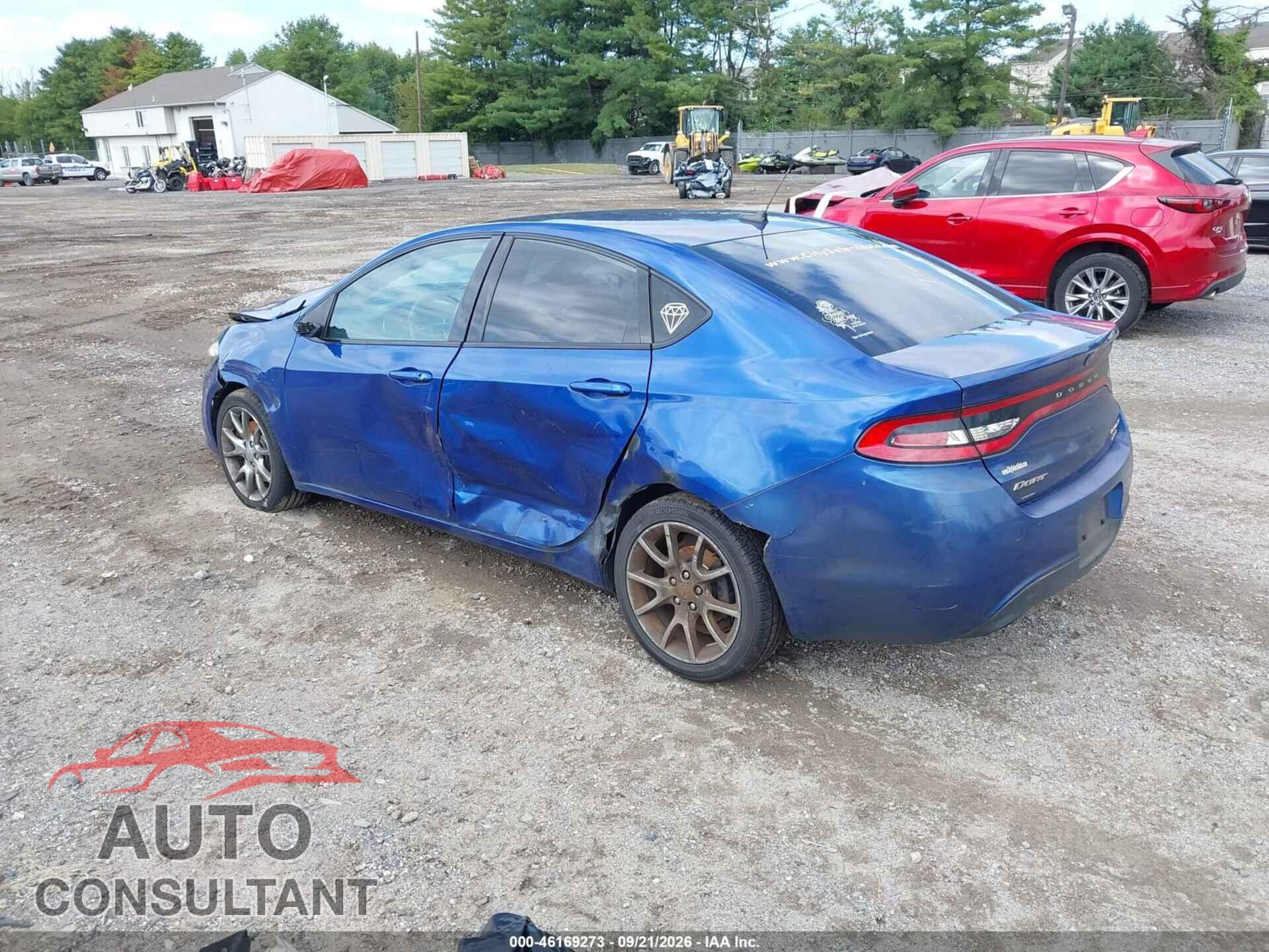 DODGE DART 2014 - 1C3CDFBB3ED851877