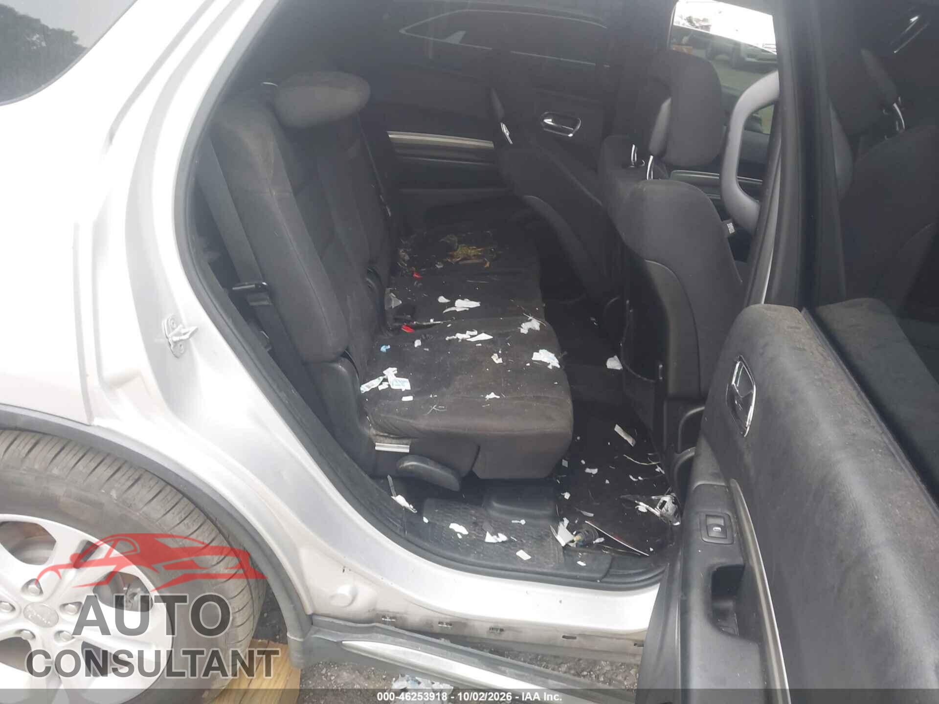 DODGE DURANGO 2012 - 1C4RDHAG3CC271224