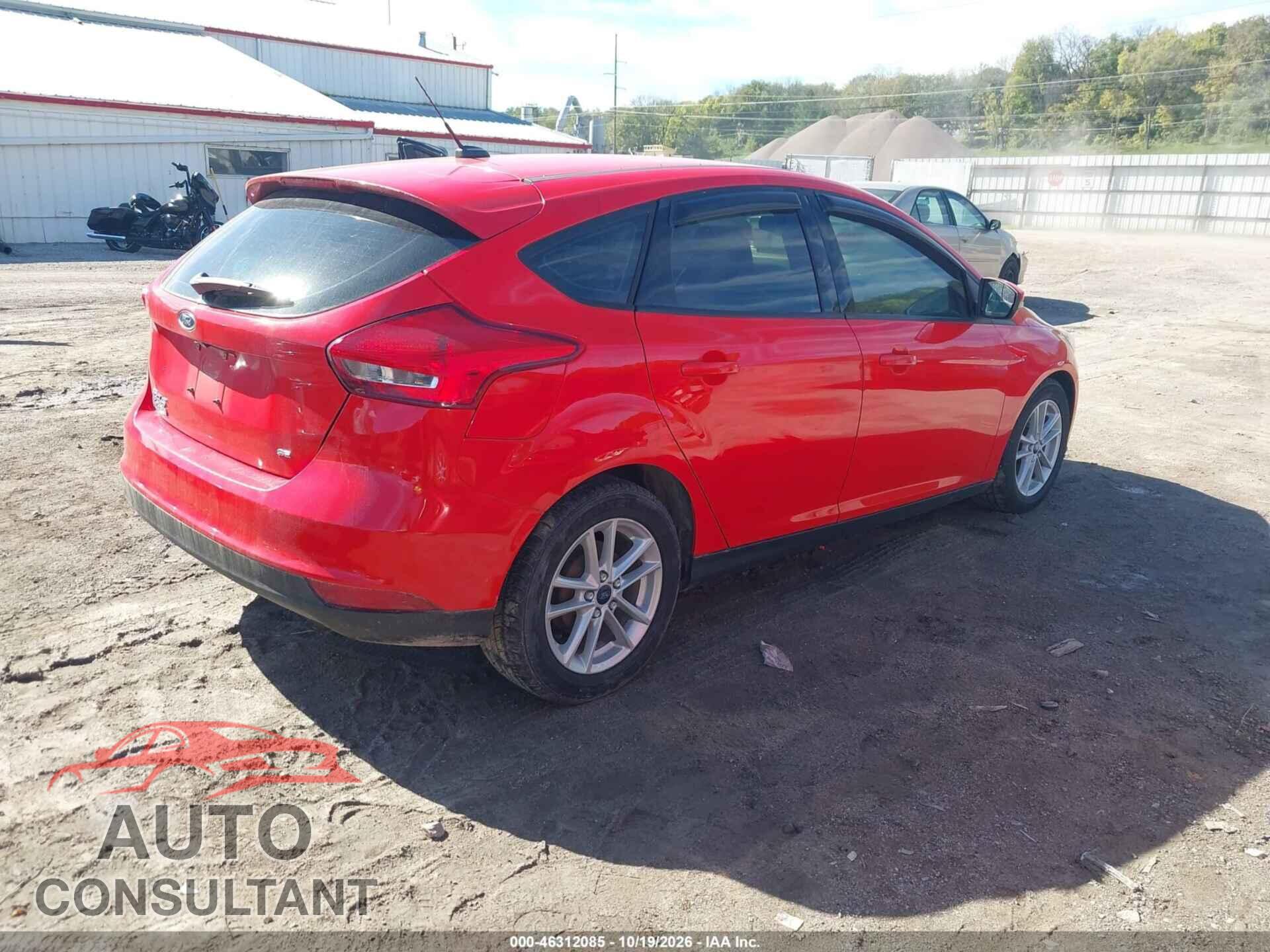 FORD FOCUS 2017 - 1FADP3K25HL233014