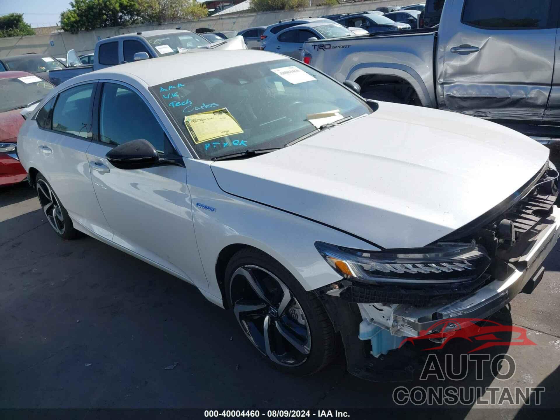 HONDA ACCORD 2022 - 1HGCV3F20NA024116