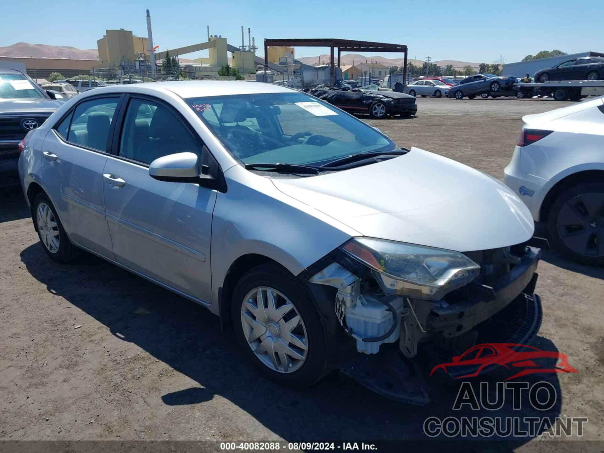 TOYOTA COROLLA 2016 - 5YFBURHE0GP478162