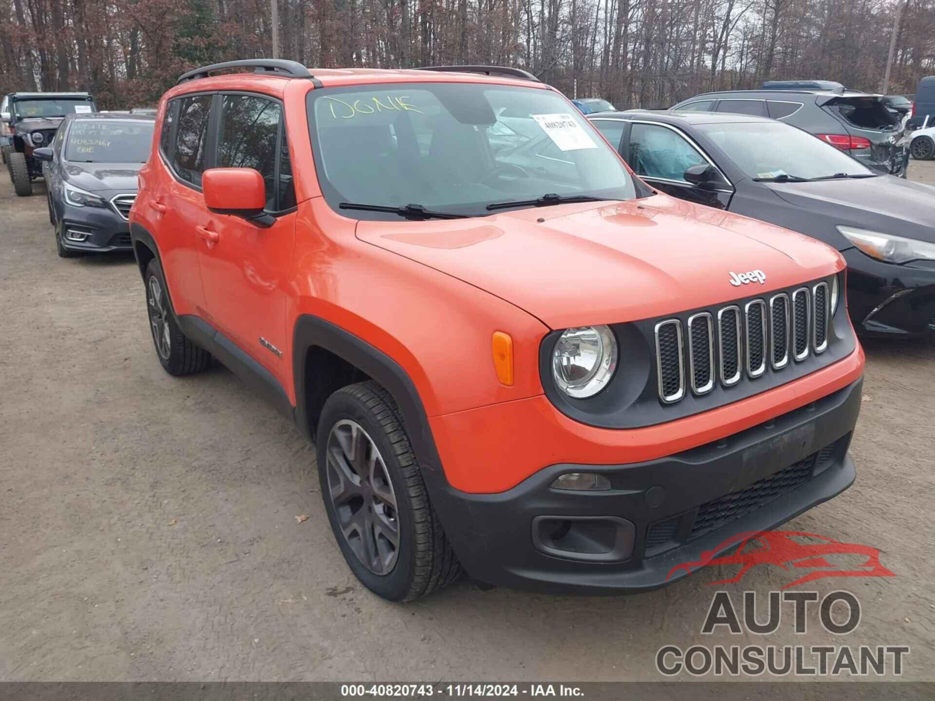 JEEP RENEGADE 2015 - ZACCJBBT5FPB87655