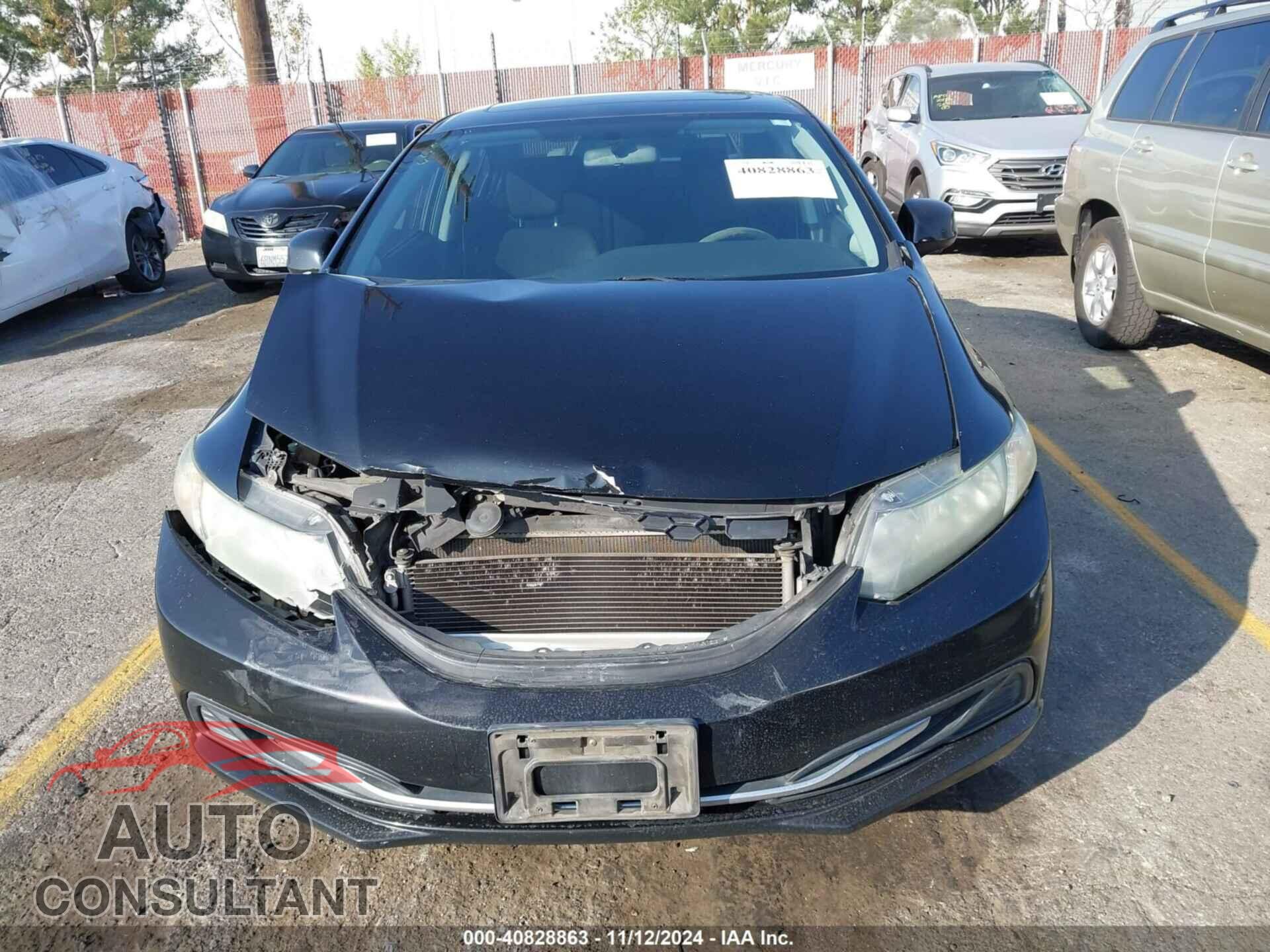 HONDA CIVIC 2013 - 2HGFB2F86DH517433