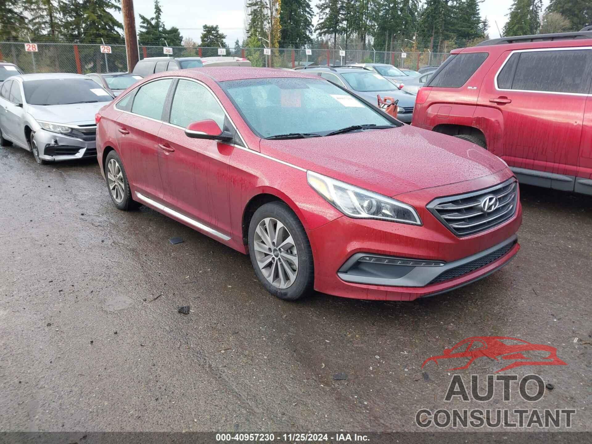 HYUNDAI SONATA 2015 - 5NPE34AF6FH086840