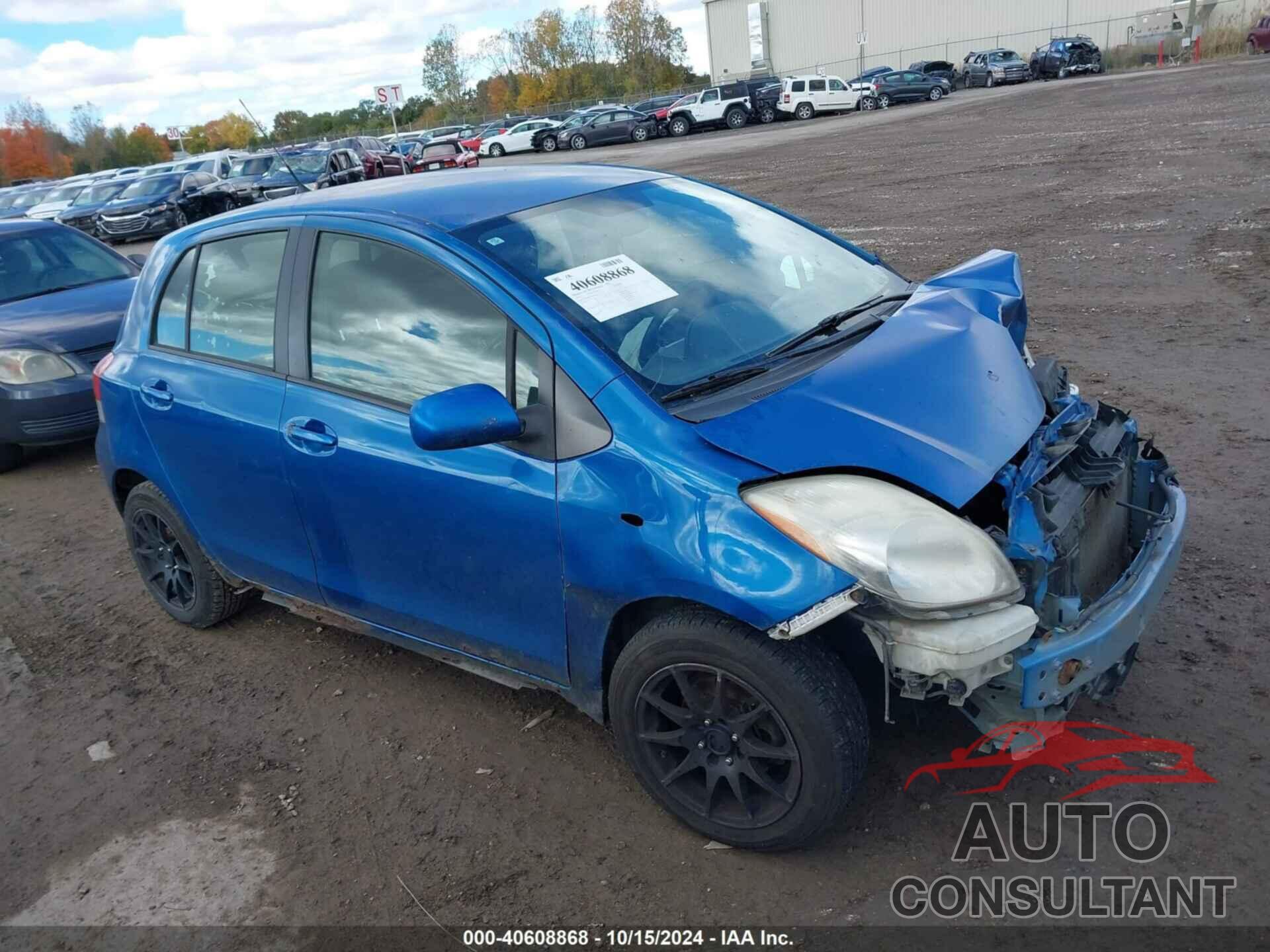 TOYOTA YARIS 2011 - JTDKT4K34B5327344