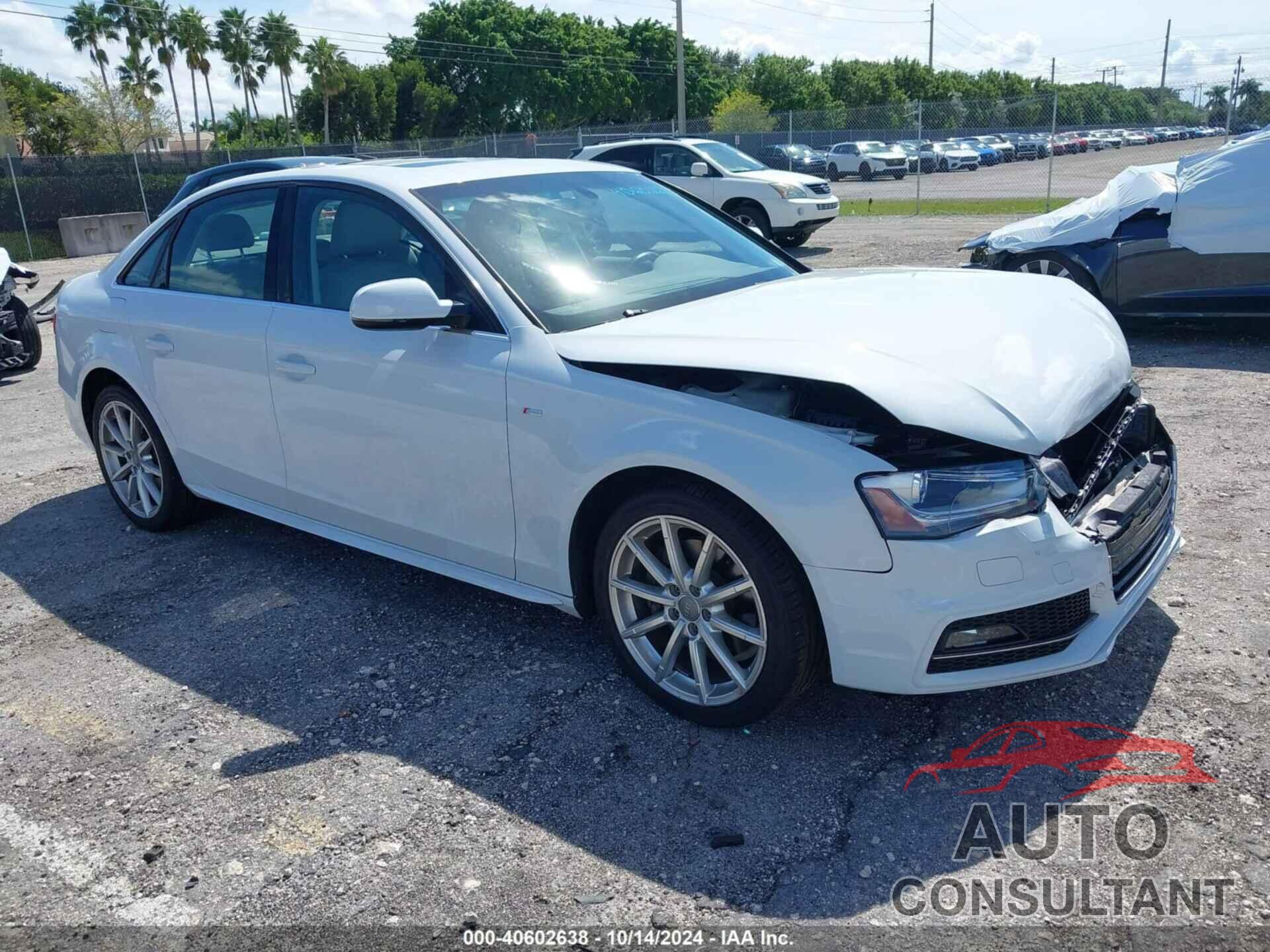 AUDI A4 2016 - WAUBFAFL9GN006050