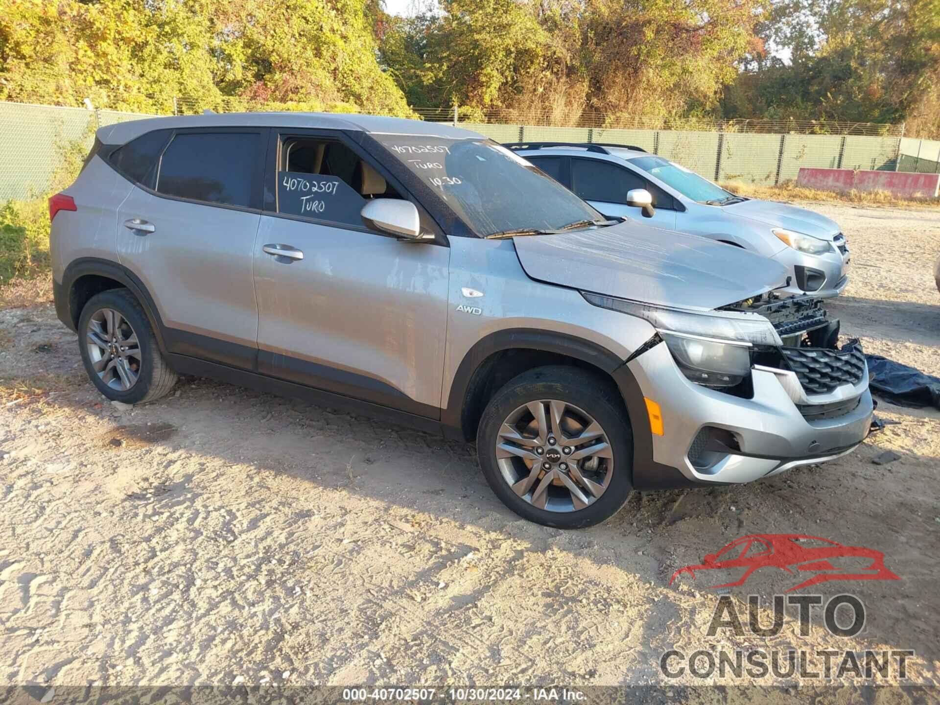 KIA SELTOS 2022 - KNDEPCAA0N7289213