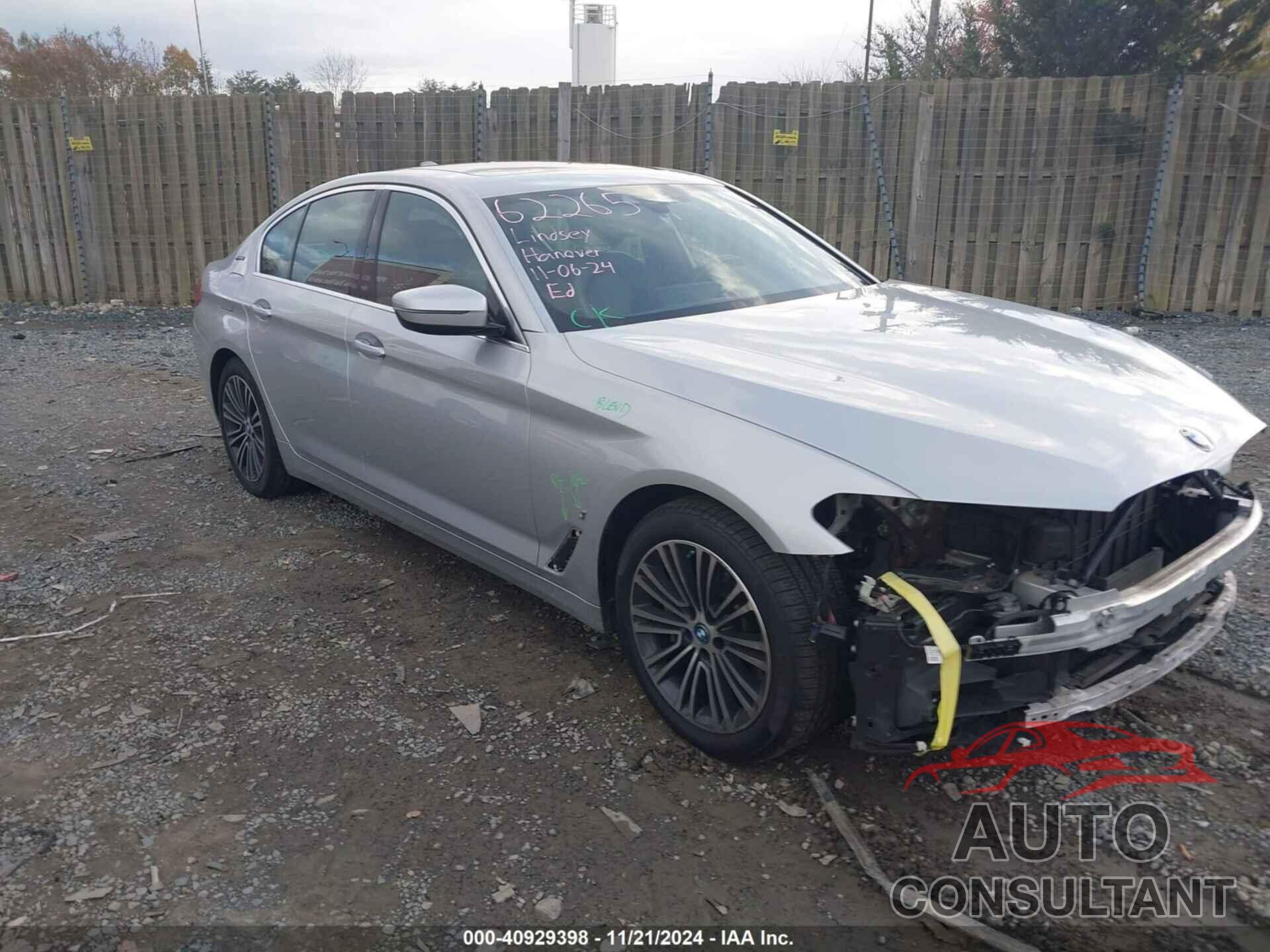 BMW 530E 2019 - WBAJB1C51KB375590