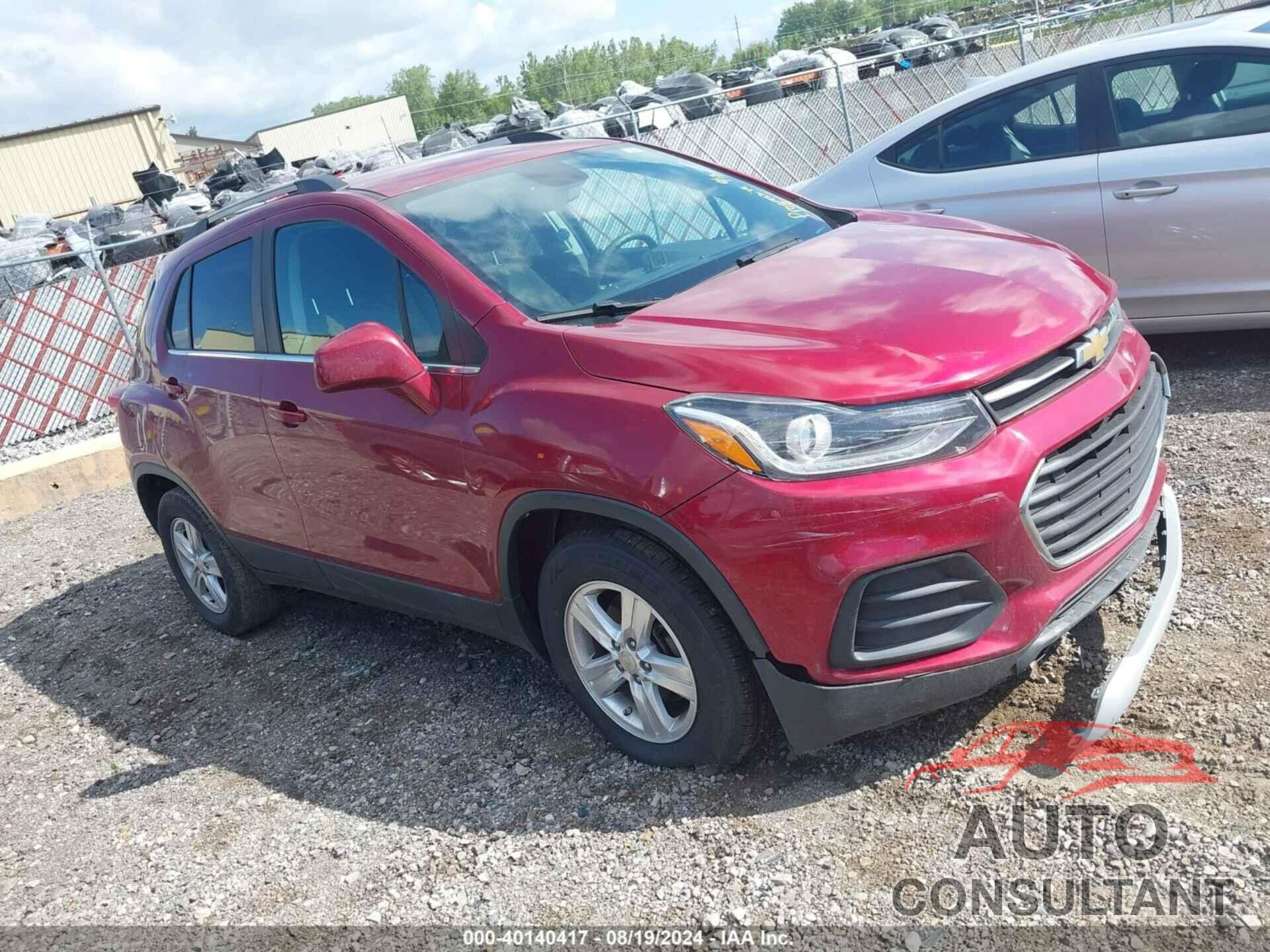 CHEVROLET TRAX 2018 - 3GNCJLSB8JL237292