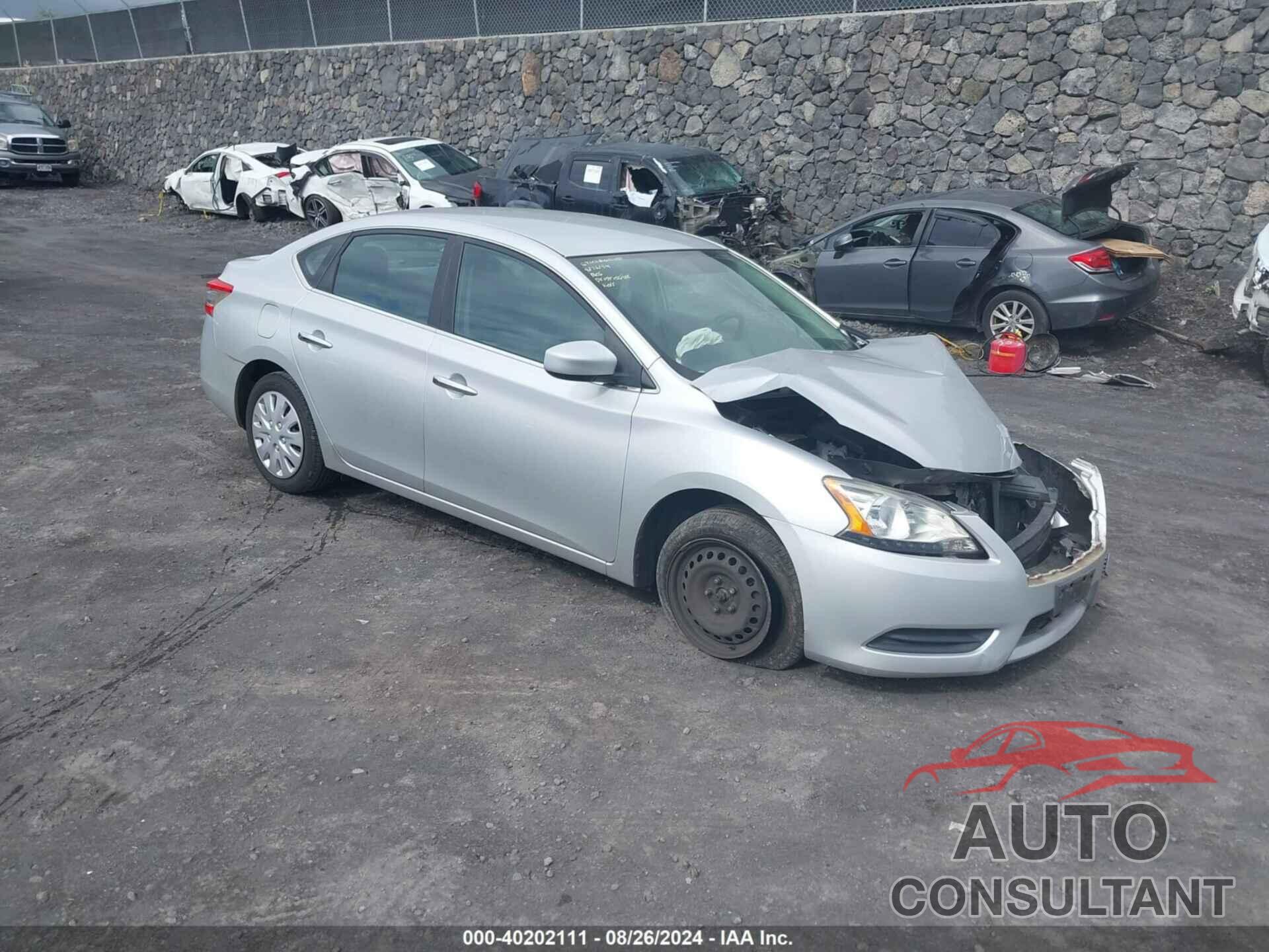 NISSAN SENTRA 2014 - 3N1AB7AP9EL673157