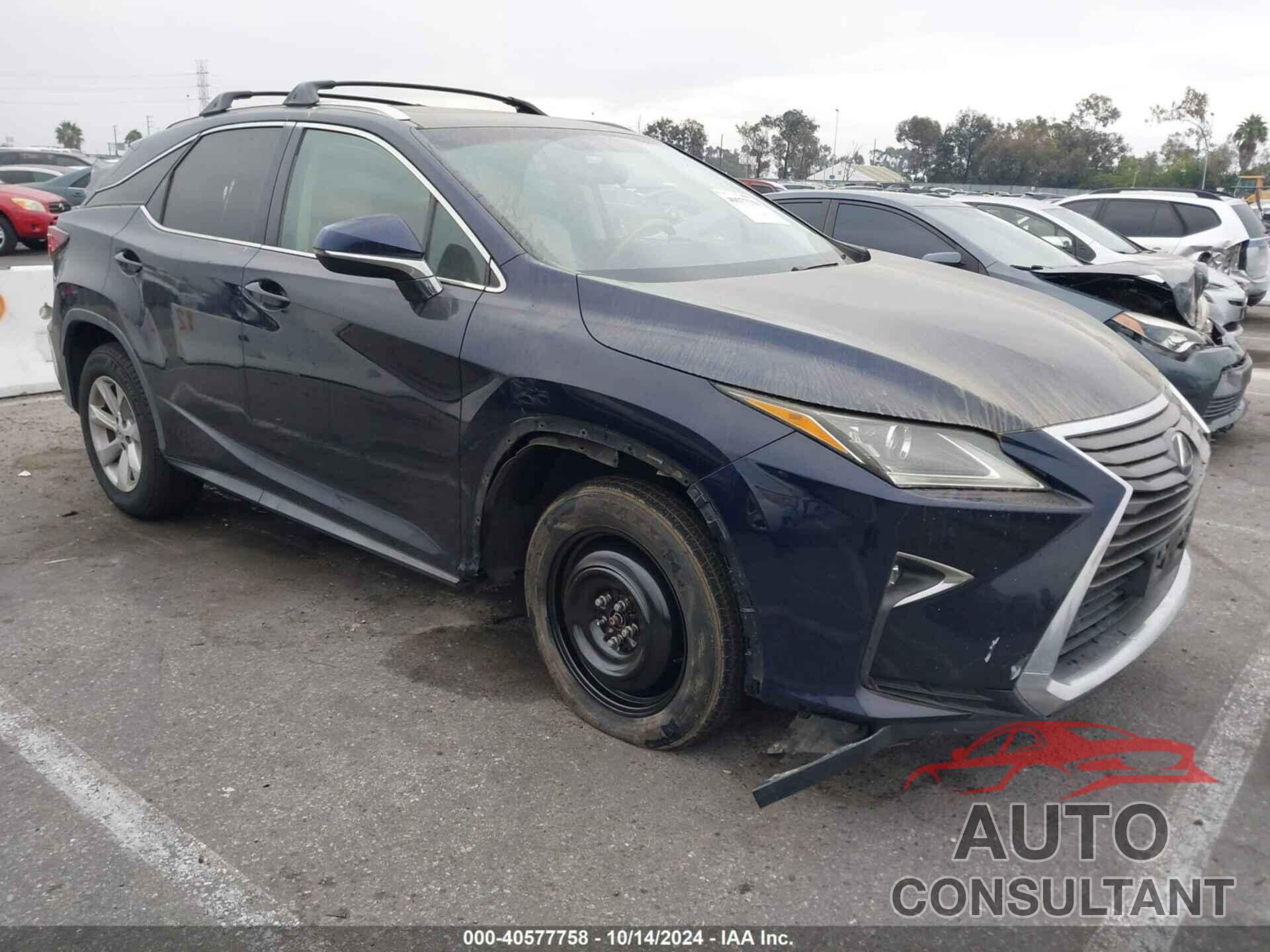 LEXUS RX 350 2016 - 2T2ZZMCA1GC009097