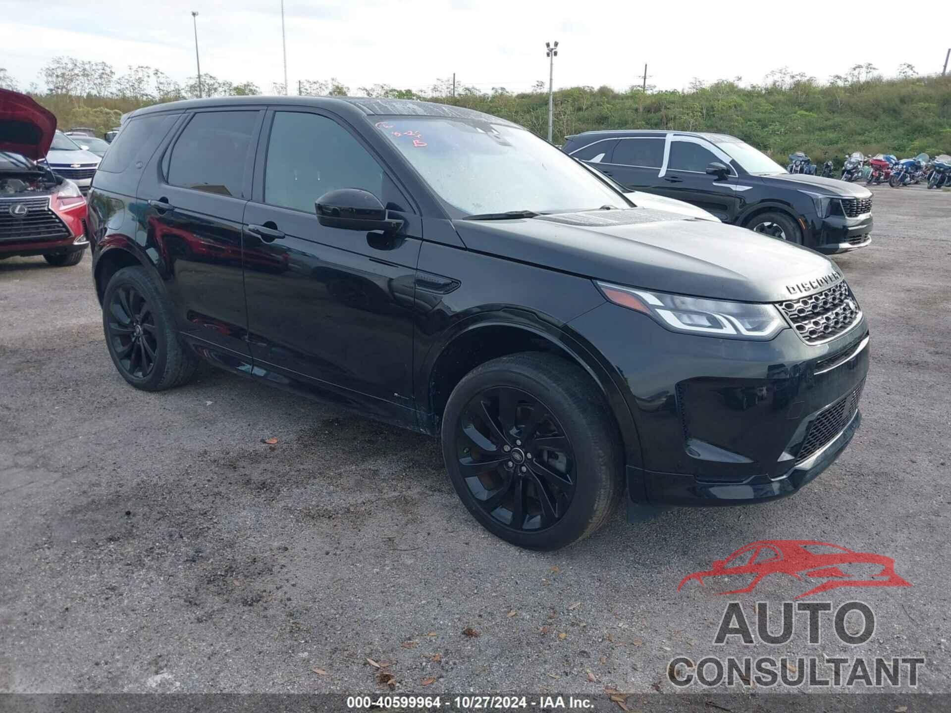 LAND ROVER DISCOVERY SPORT 2020 - SALCT2FX9LH838160