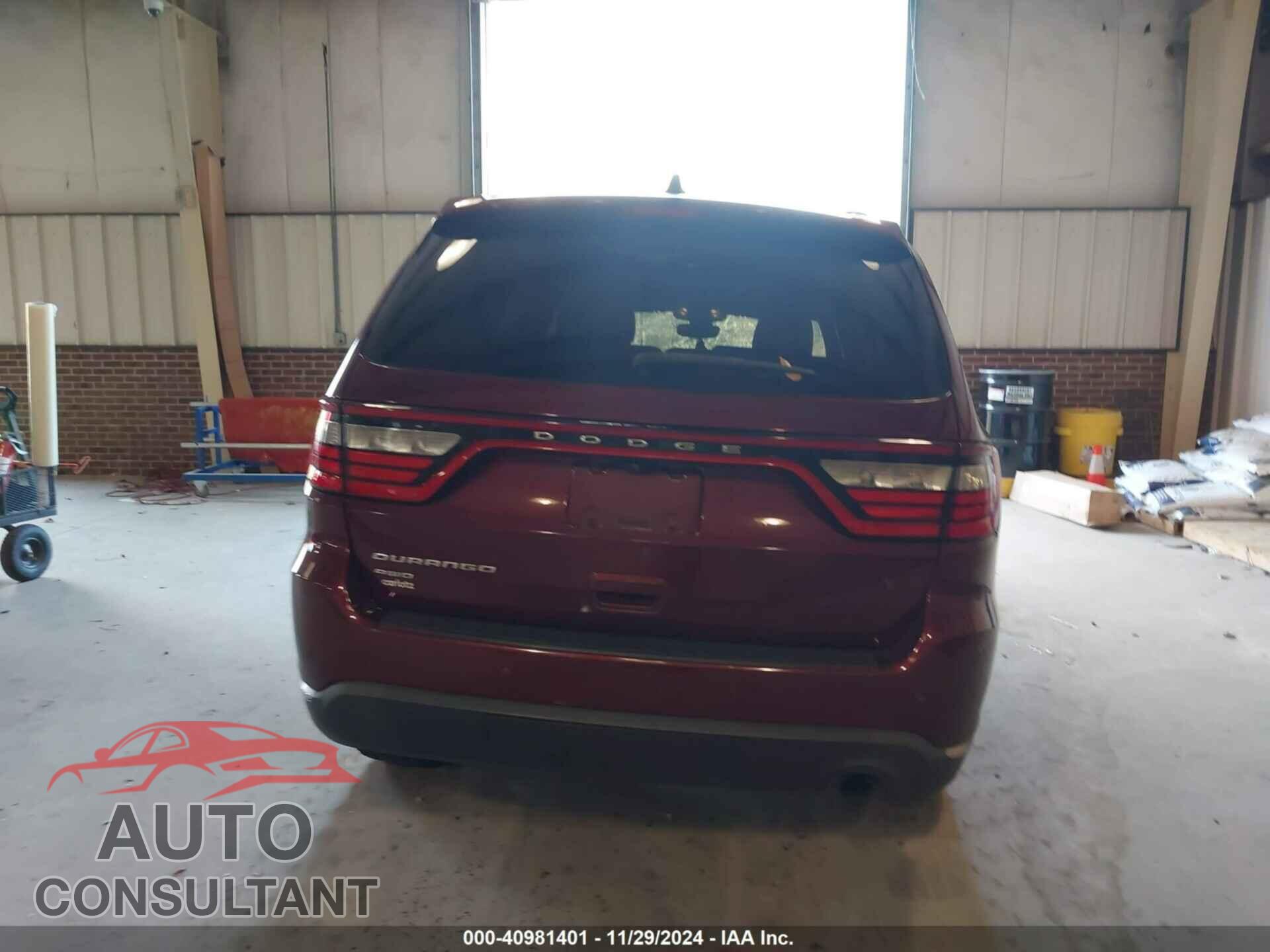 DODGE DURANGO 2017 - 1C4RDJAG7HC958060