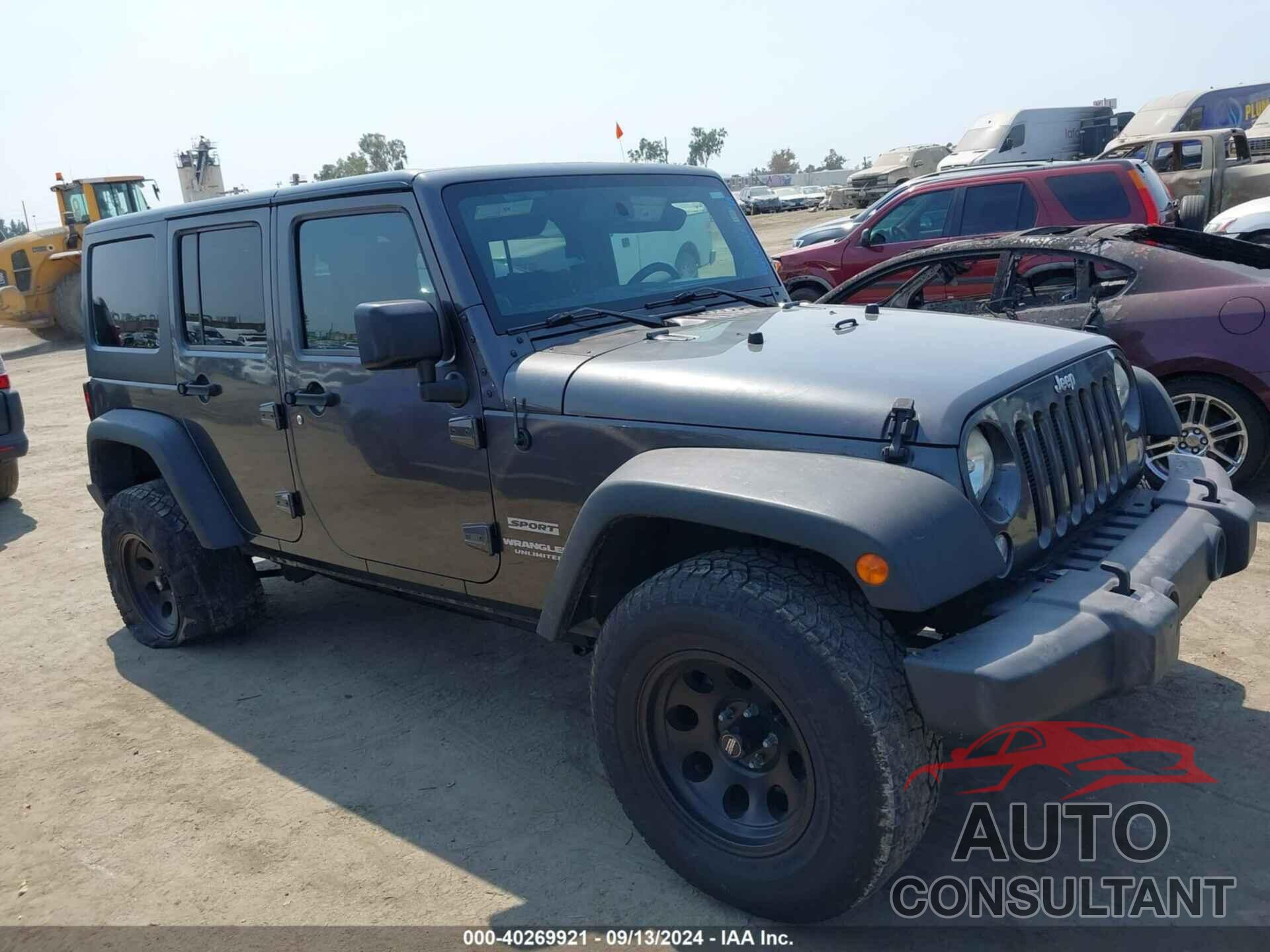 JEEP WRANGLER UNLIMITED 2014 - 1C4BJWDG0EL288673