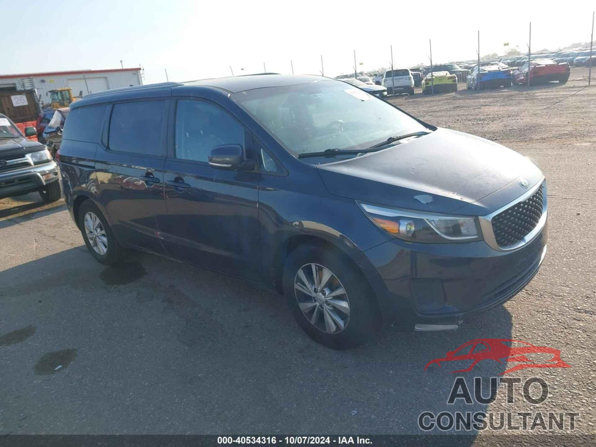 KIA SEDONA 2016 - KNDMB5C10G6215205