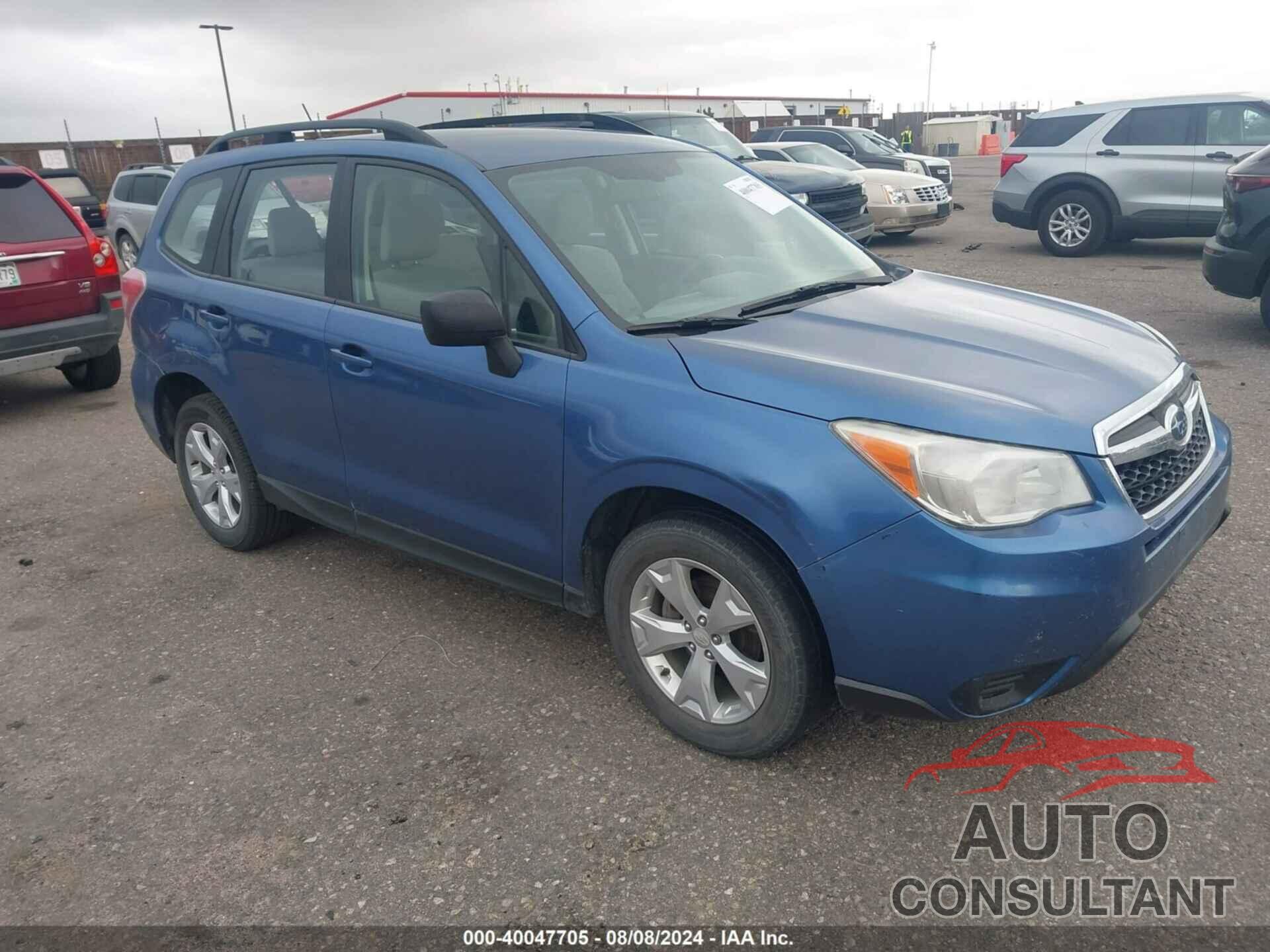 SUBARU FORESTER 2015 - JF2SJABC2FH472389