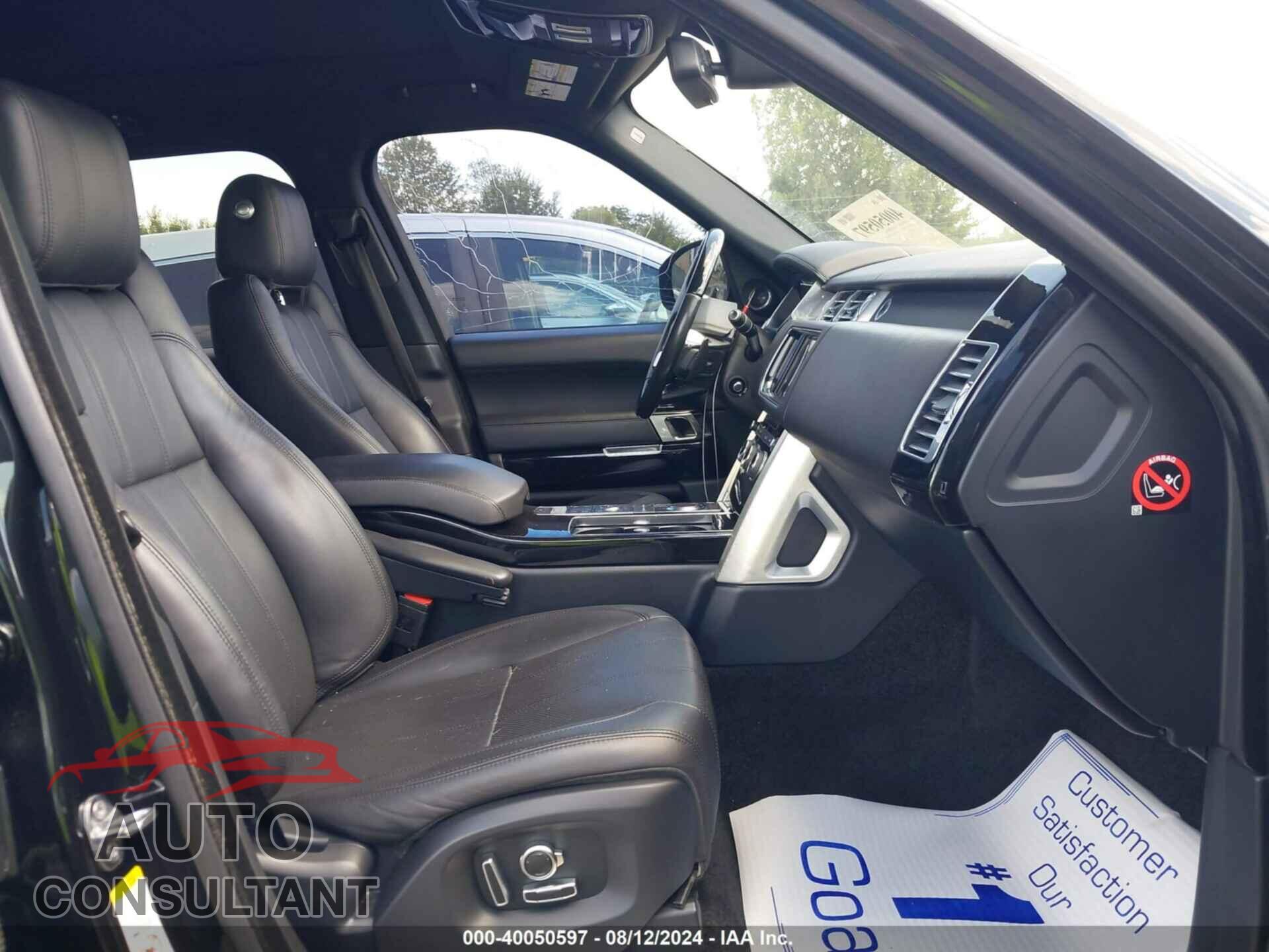 LAND ROVER RANGE ROVER 2016 - SALGS2EF3GA244630