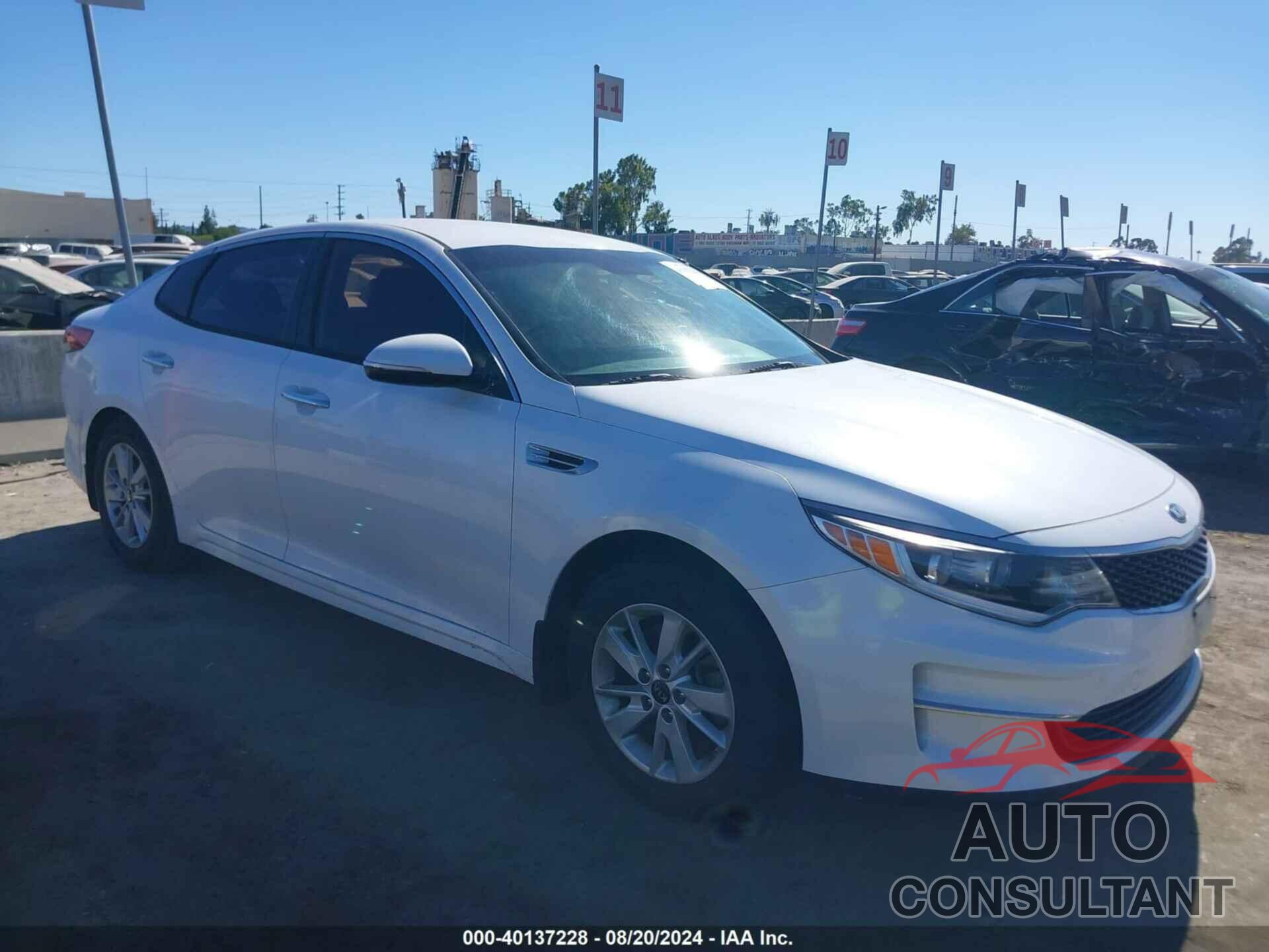 KIA OPTIMA 2016 - KNAGT4L3XG5095843