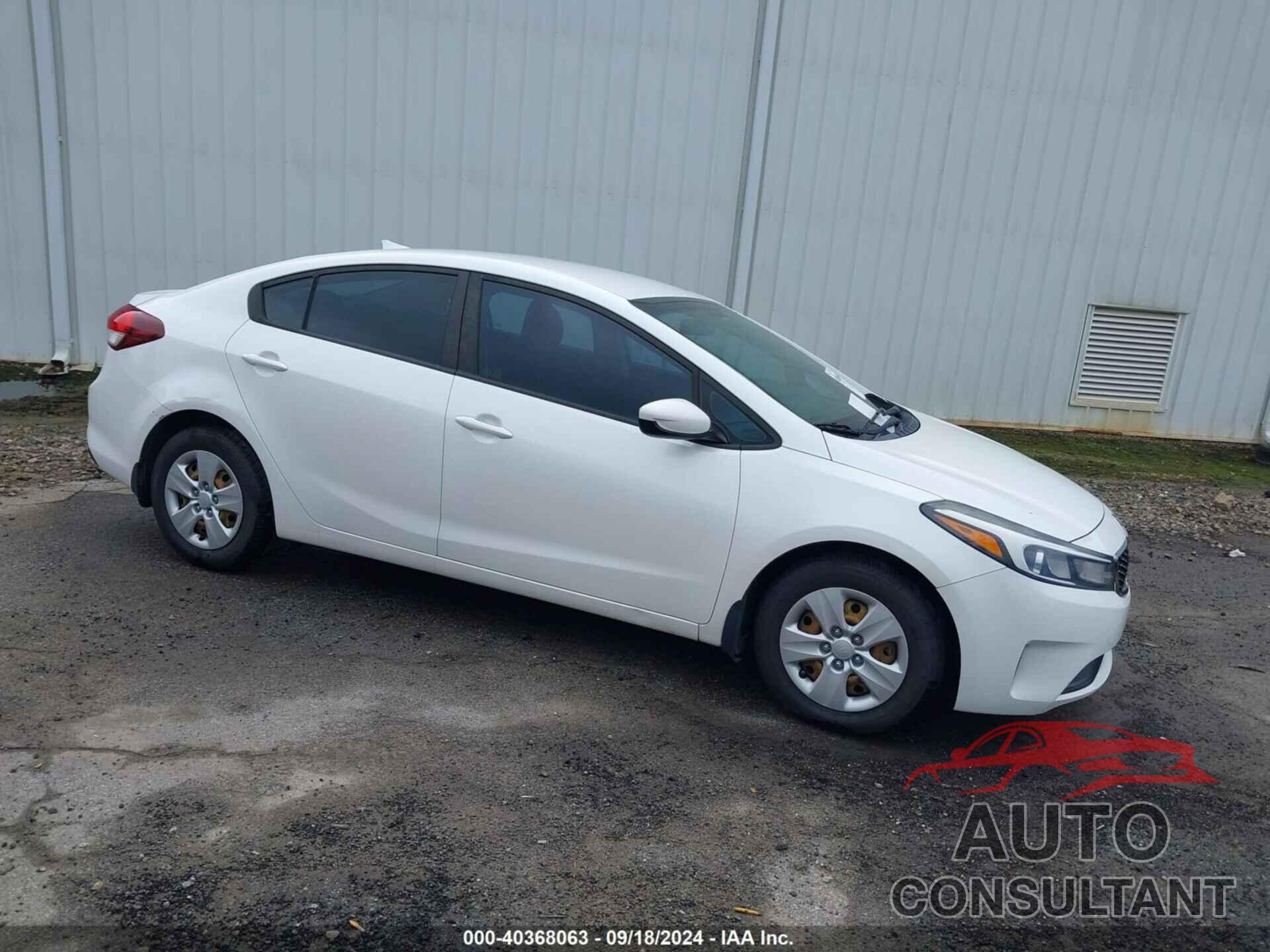 KIA FORTE 2018 - 3KPFL4A78JE195682
