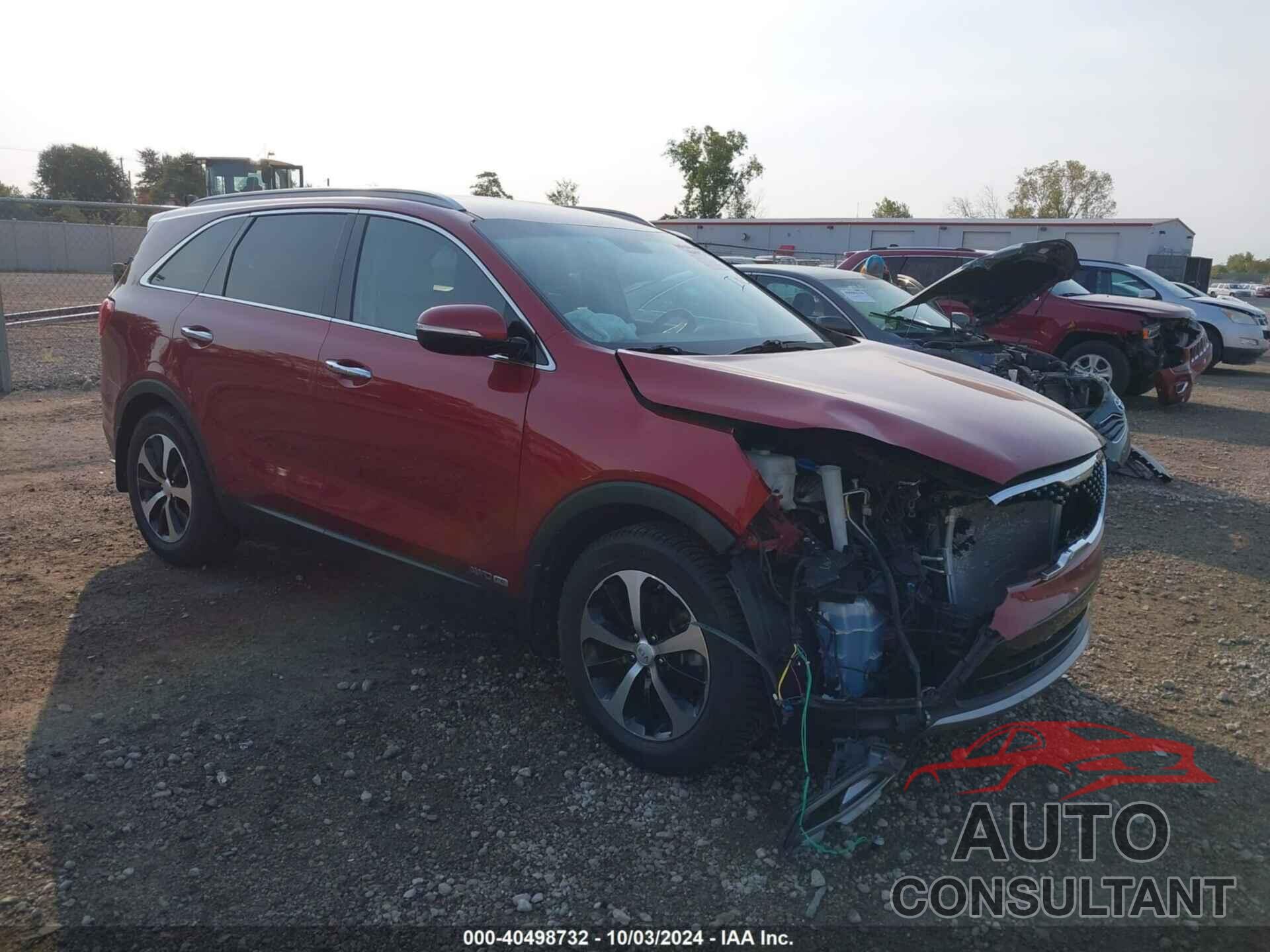 KIA SORENTO 2017 - 5XYPHDA50HG243791