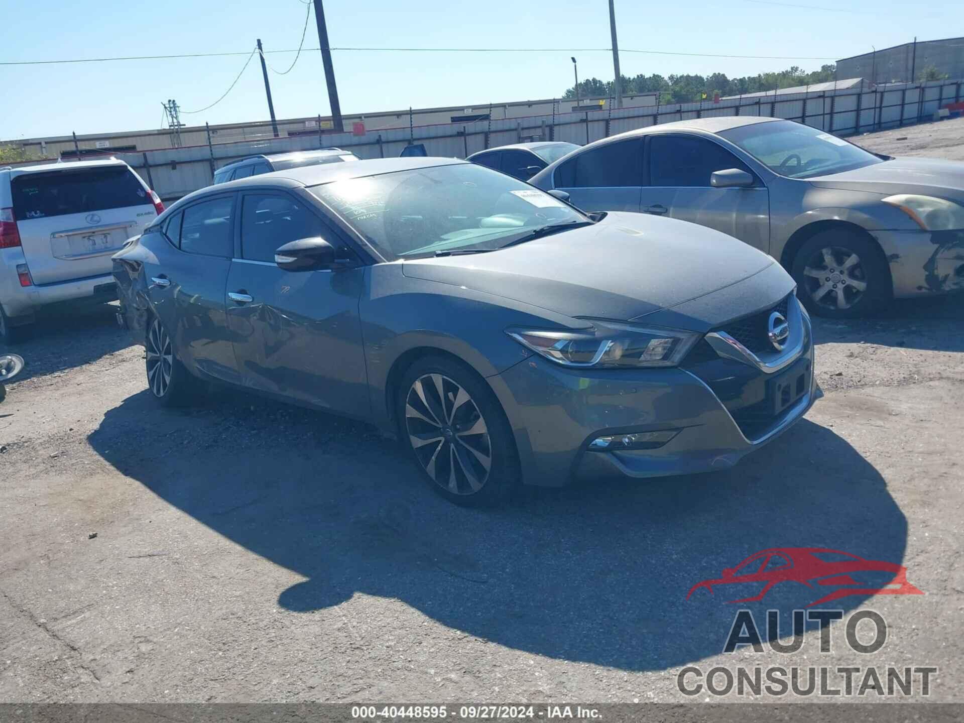 NISSAN MAXIMA 2017 - 1N4AA6APXHC391027