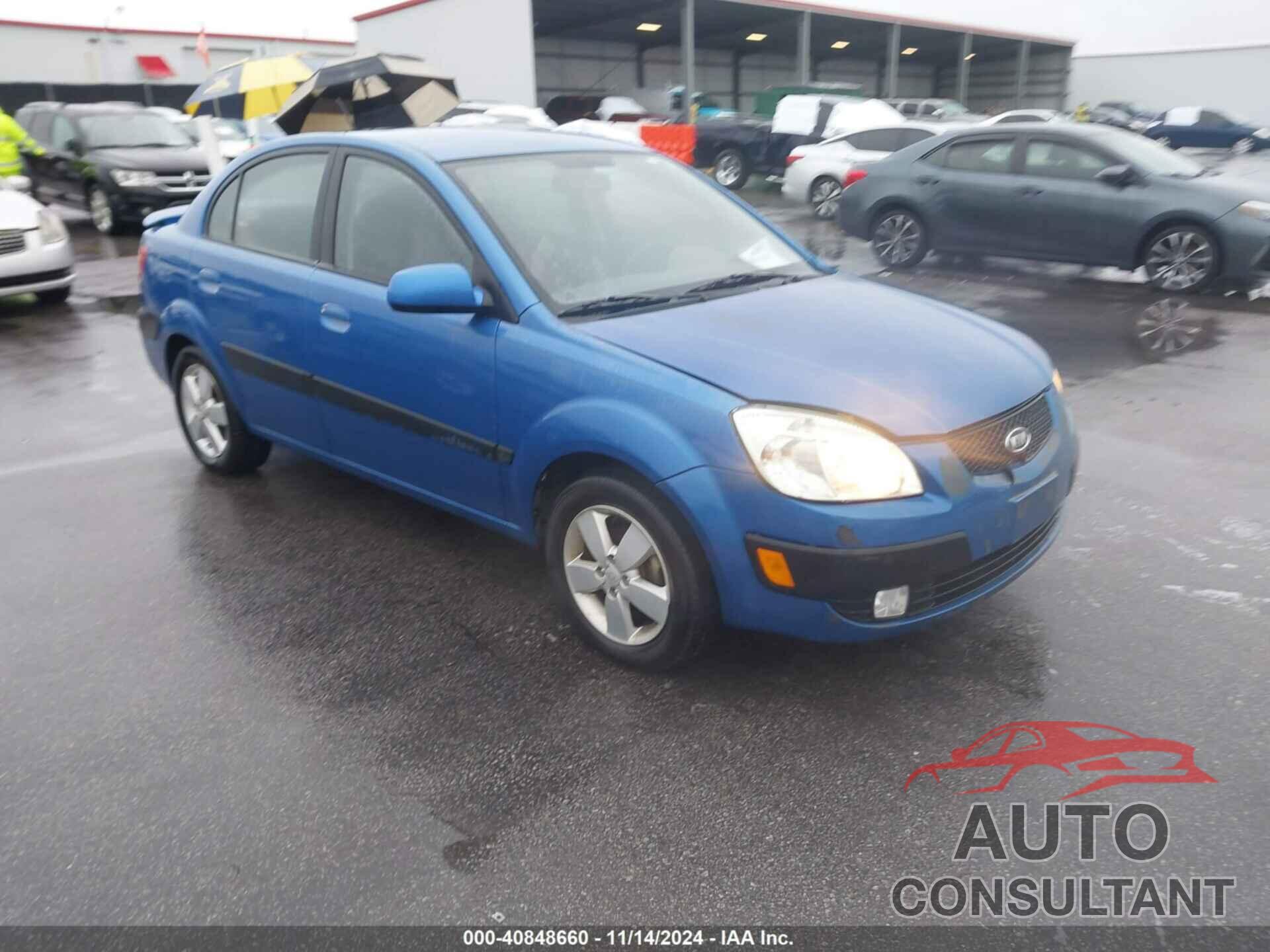 KIA RIO 2009 - KNADE223096547167