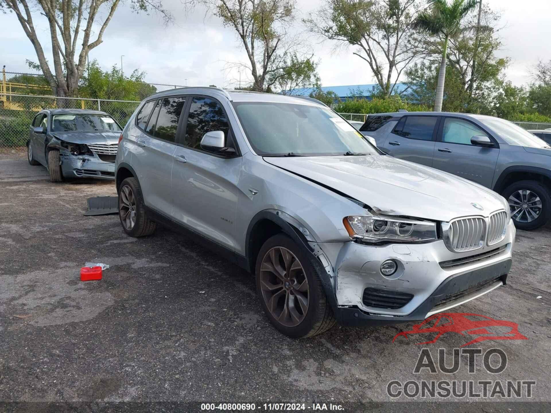 BMW X3 2017 - 5UXWZ7C31H0V92890