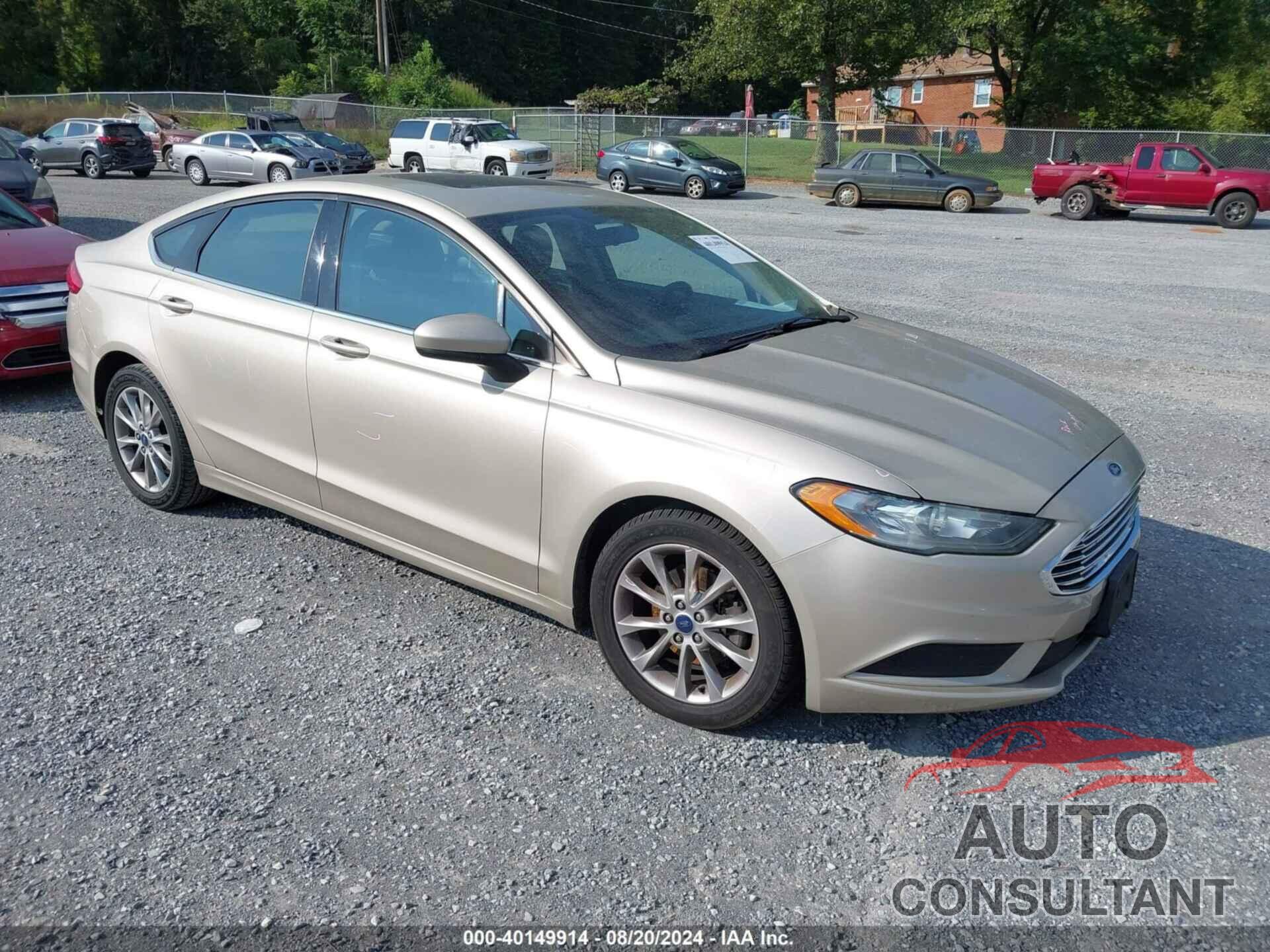 FORD FUSION 2017 - 3FA6P0HD6HR193723