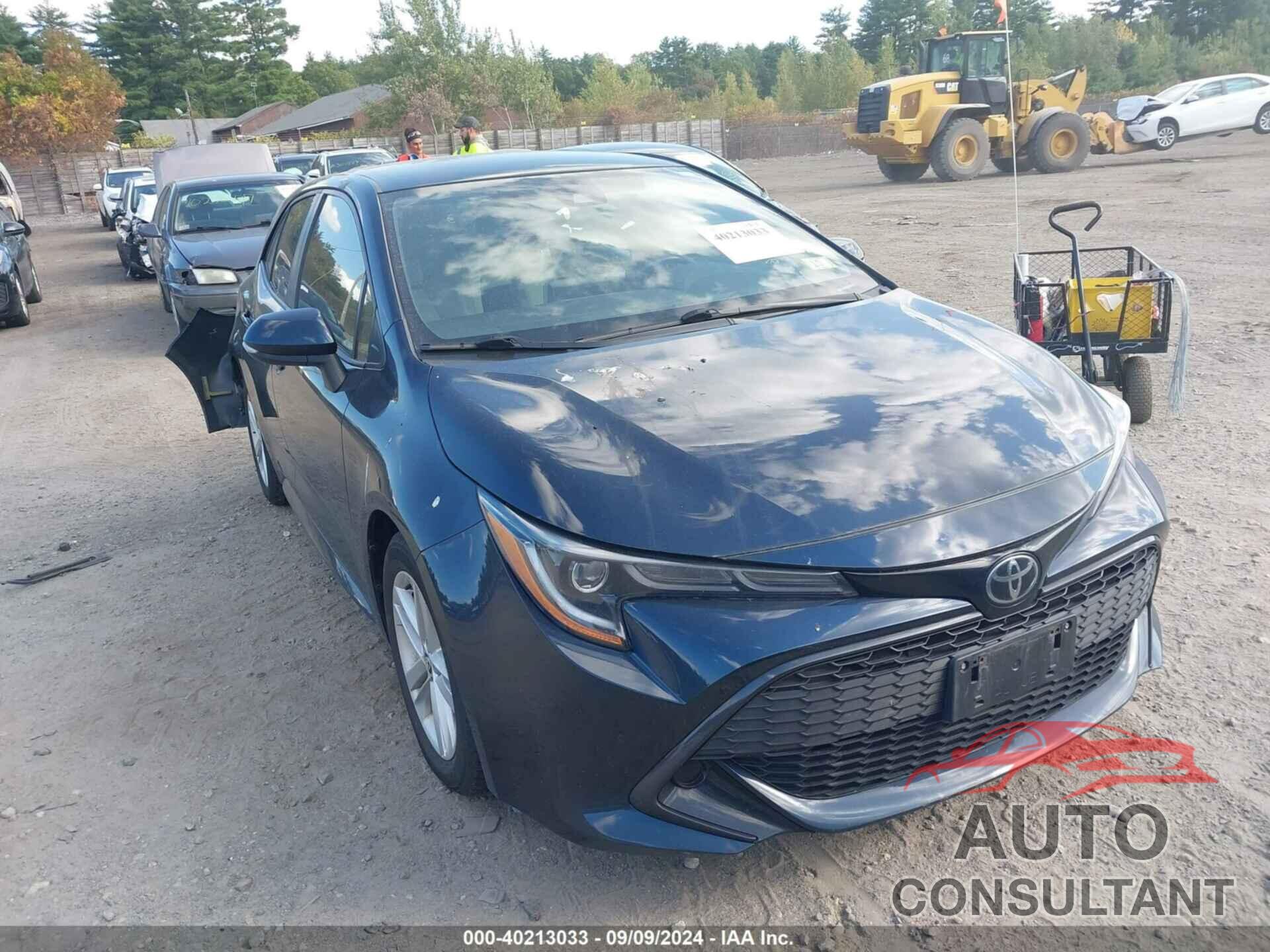 TOYOTA COROLLA 2019 - JTNK4RBE3K3068378