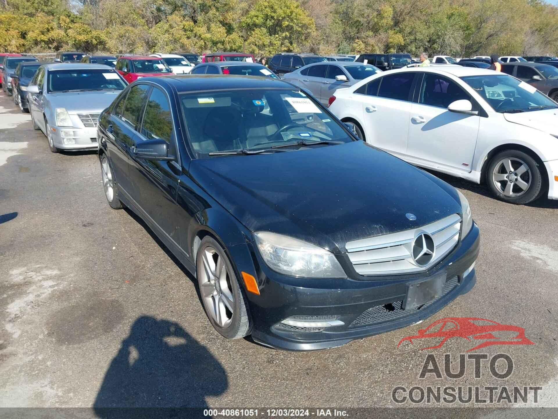 MERCEDES-BENZ C 300 2011 - WDDGF5EB1BR168562