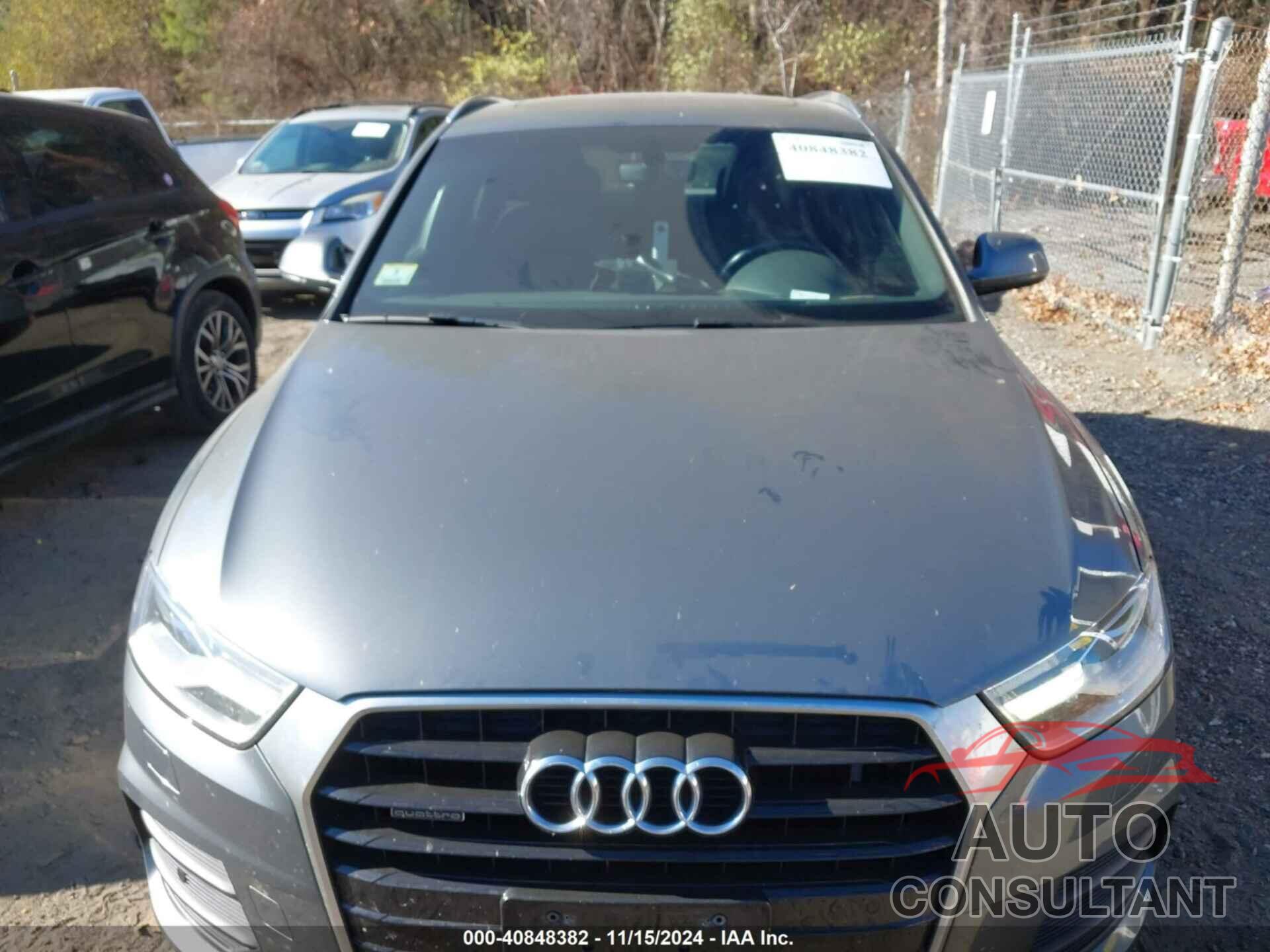 AUDI Q3 2017 - WA1JCCFS4HR016581