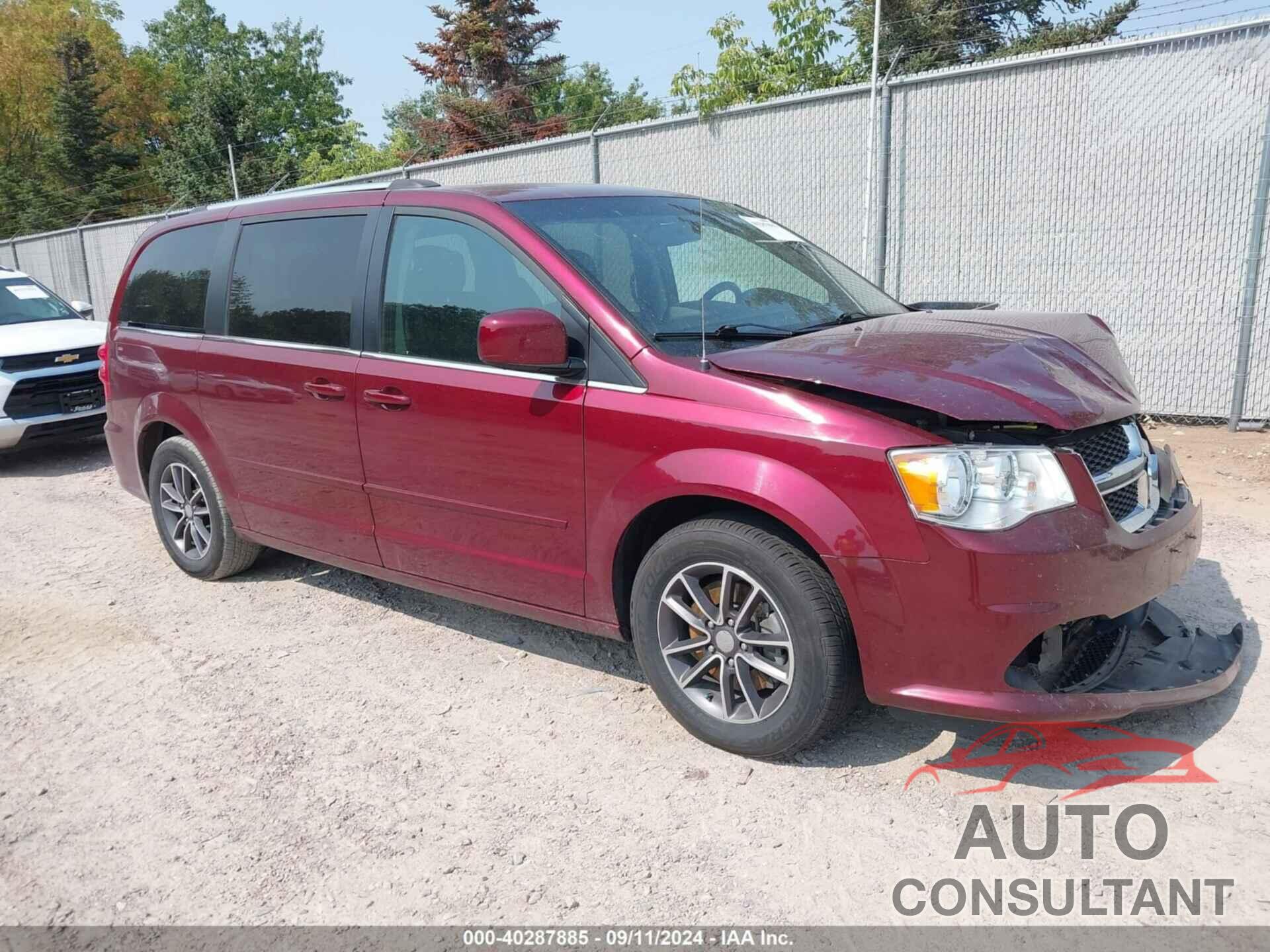 DODGE GRAND CARAVAN 2017 - 2C4RDGCG6HR858989