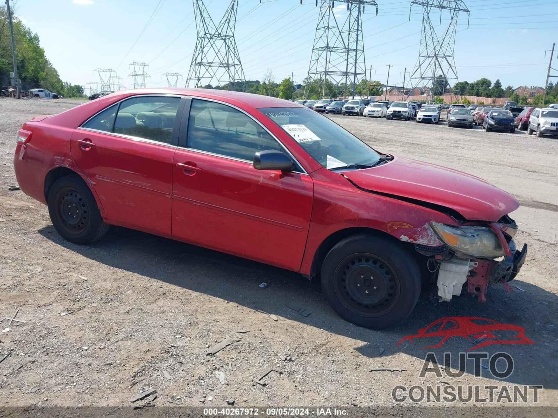 TOYOTA CAMRY 2010 - 4T1BF3EK3AU538264