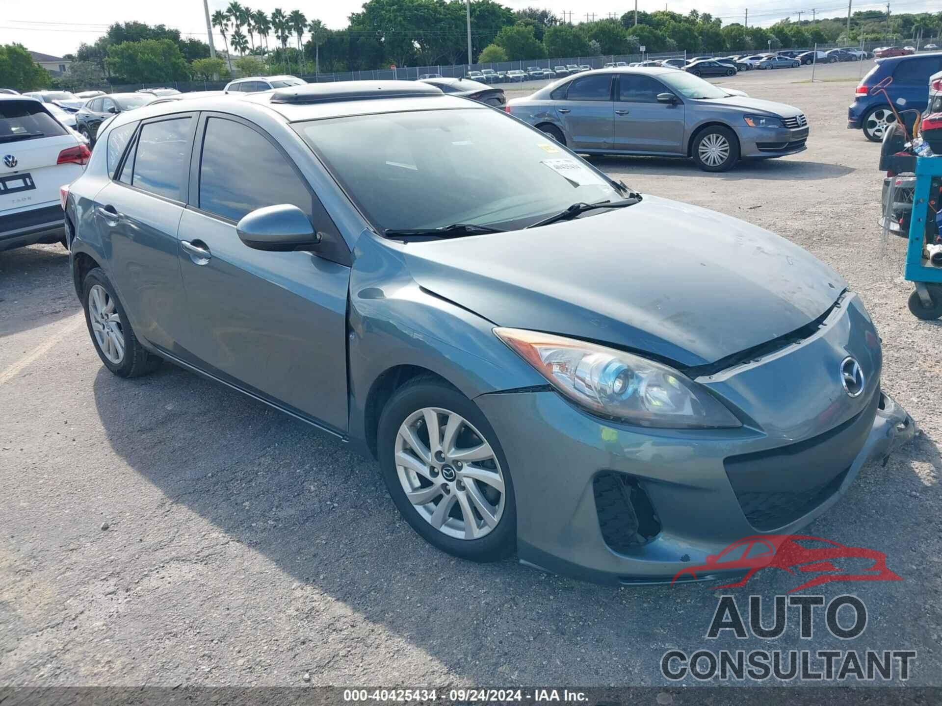 MAZDA MAZDA3 2013 - JM1BL1L74D1730332