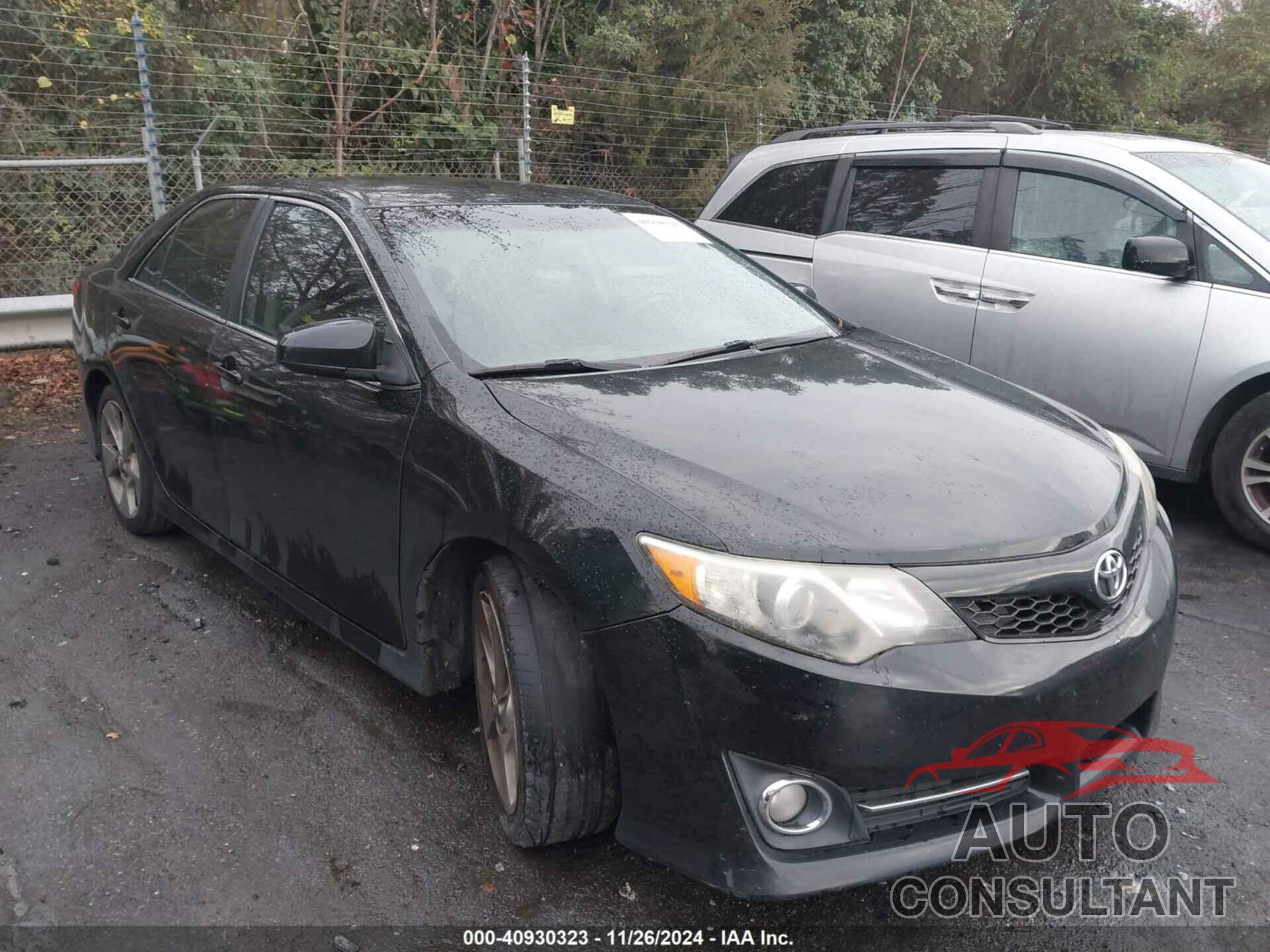 TOYOTA CAMRY 2012 - 4T1BK1FK8CU008650