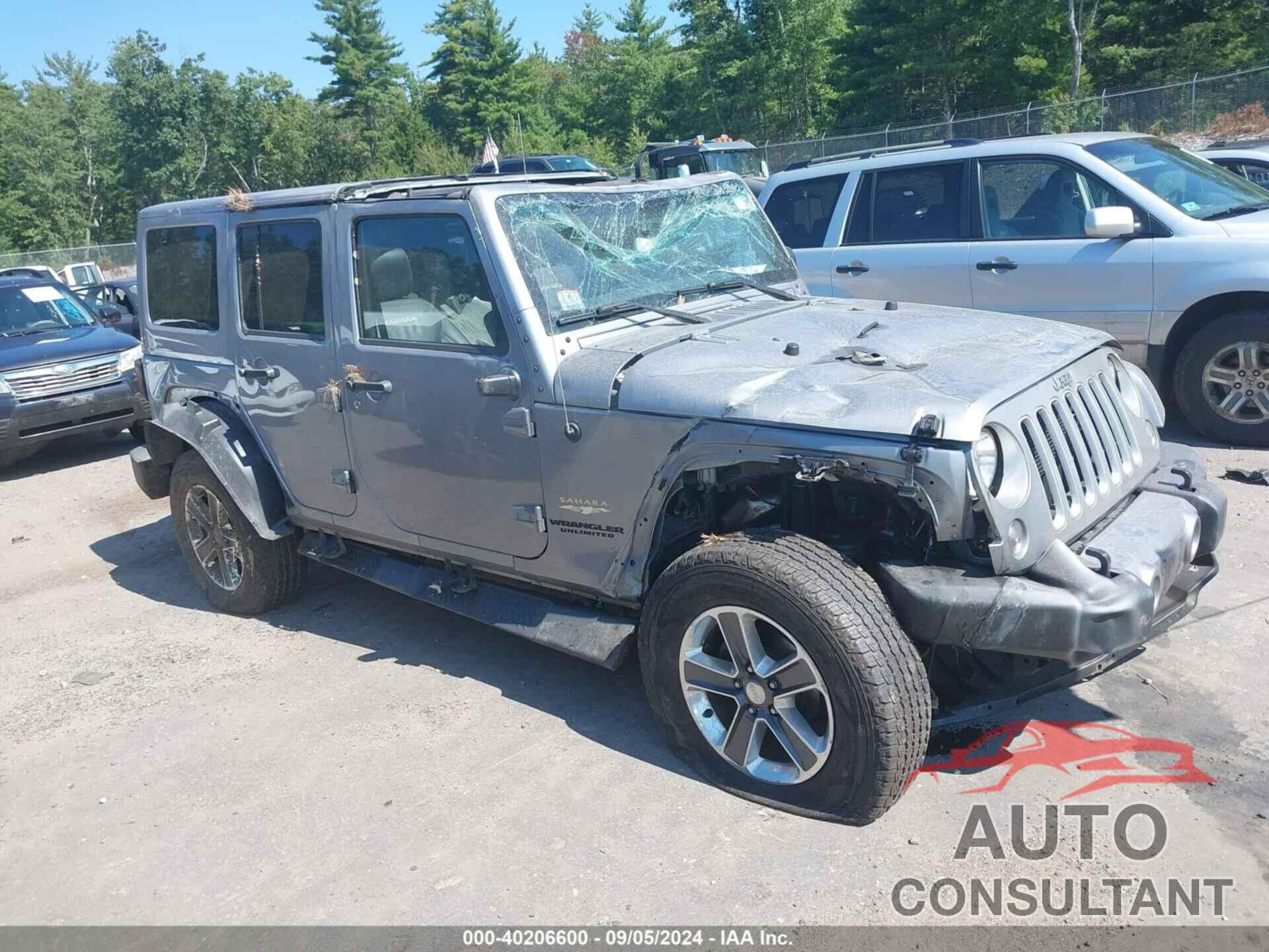 JEEP WRANGLER UNLIMITED 2016 - 1C4HJWEG9GL162324