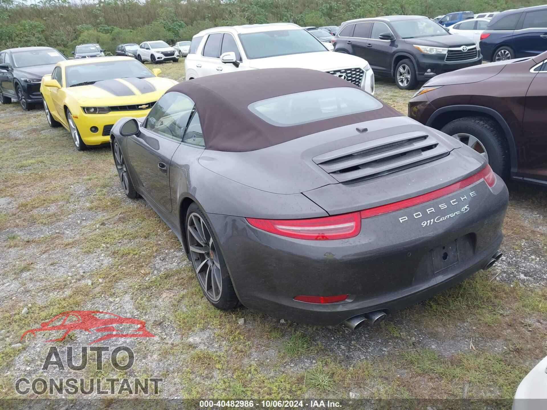 PORSCHE 911 2013 - WP0CB2A90DS156372