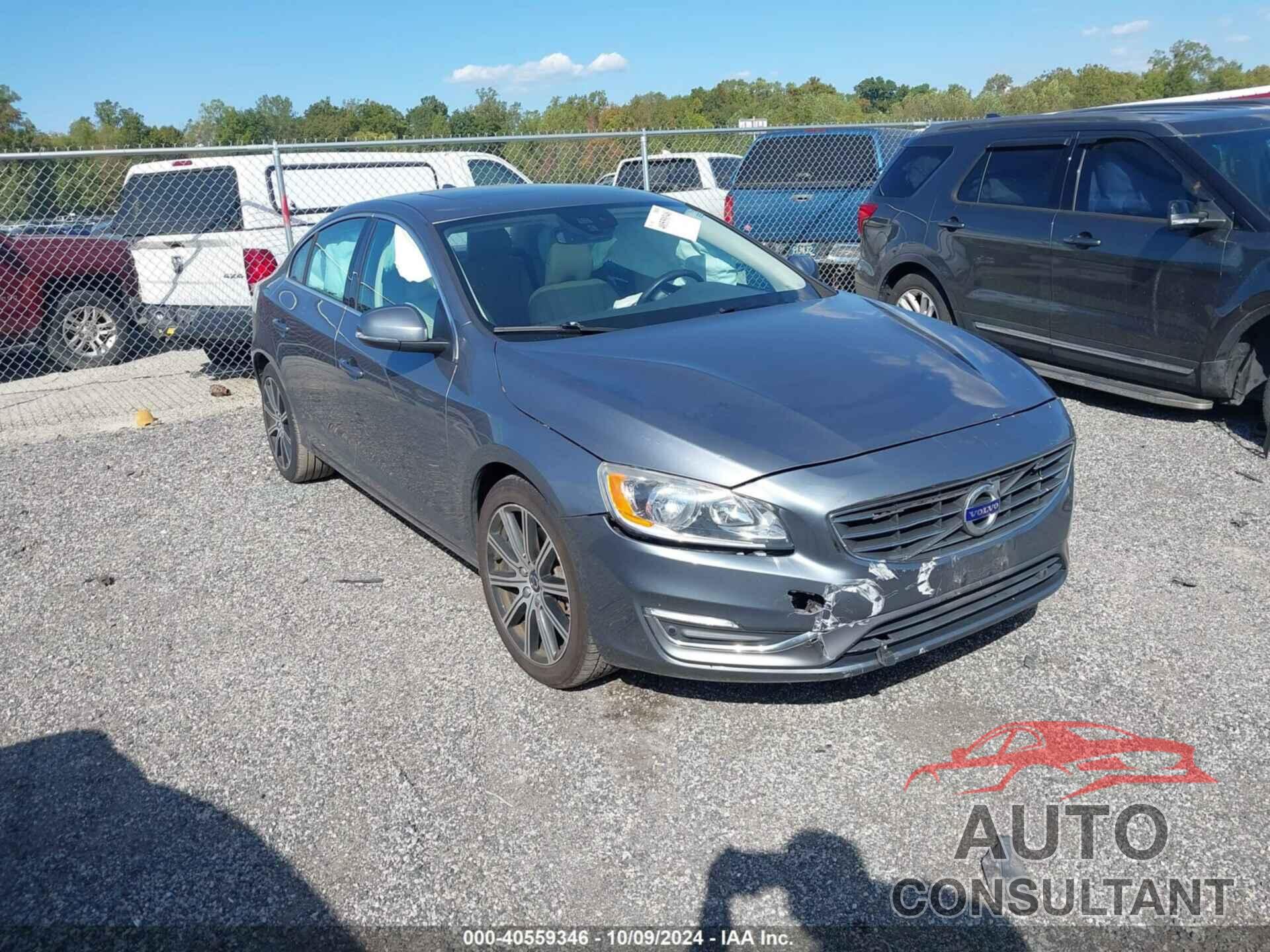 VOLVO S60 INSCRIPTION 2017 - LYV402TKXHB152585