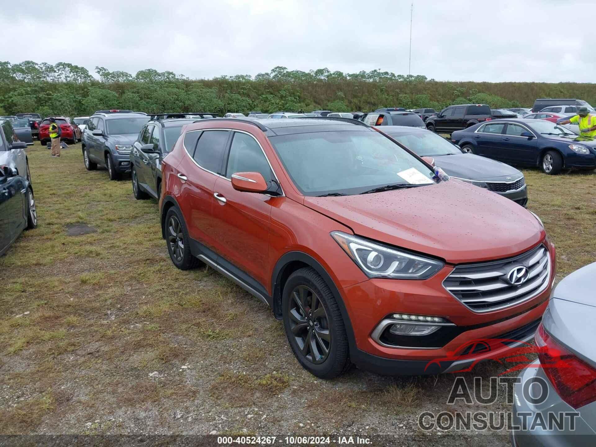 HYUNDAI SANTA FE SPORT 2017 - 5XYZW4LA4HG424112