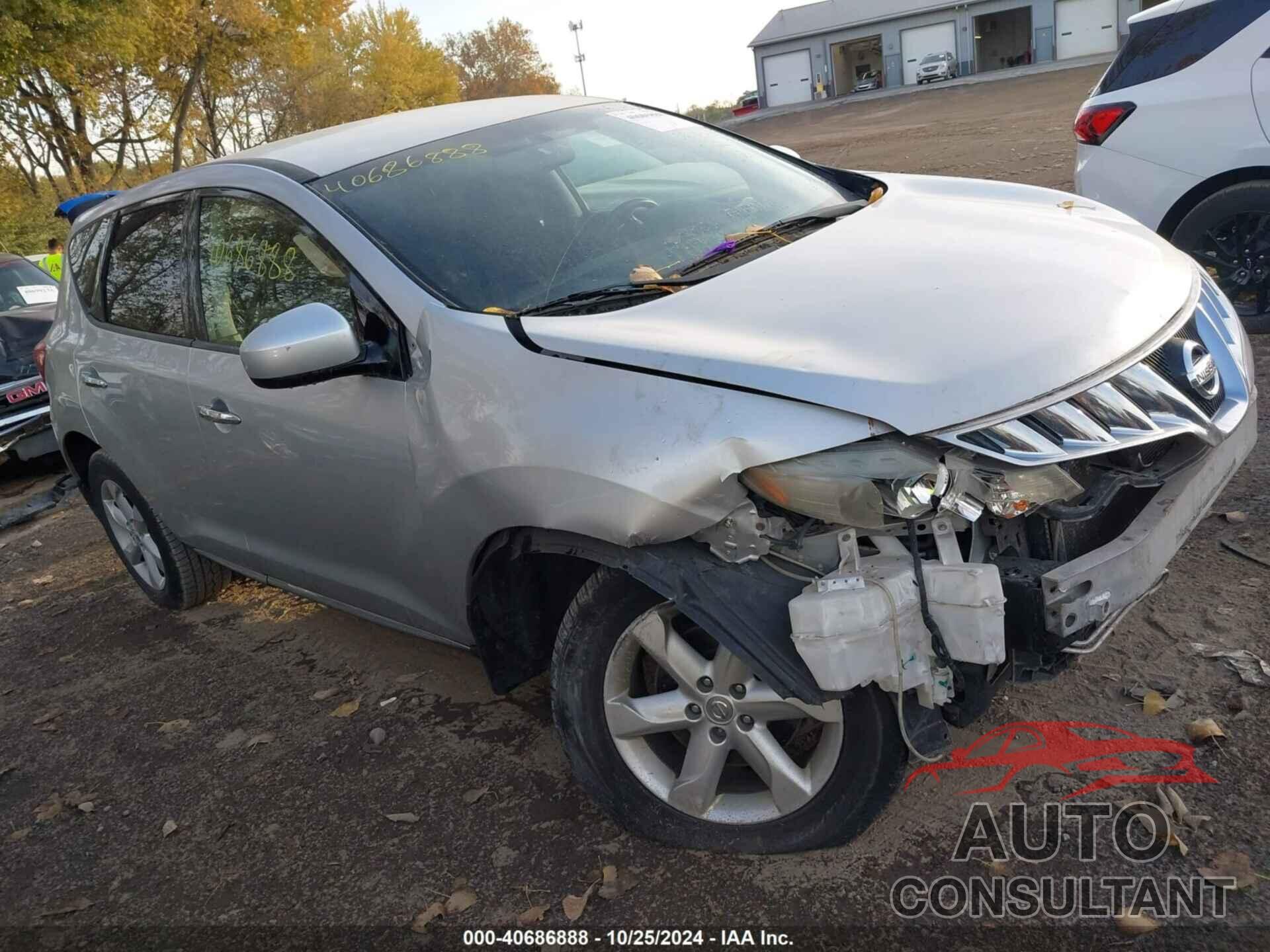 NISSAN MURANO 2010 - JN8AZ1MU2AW005460