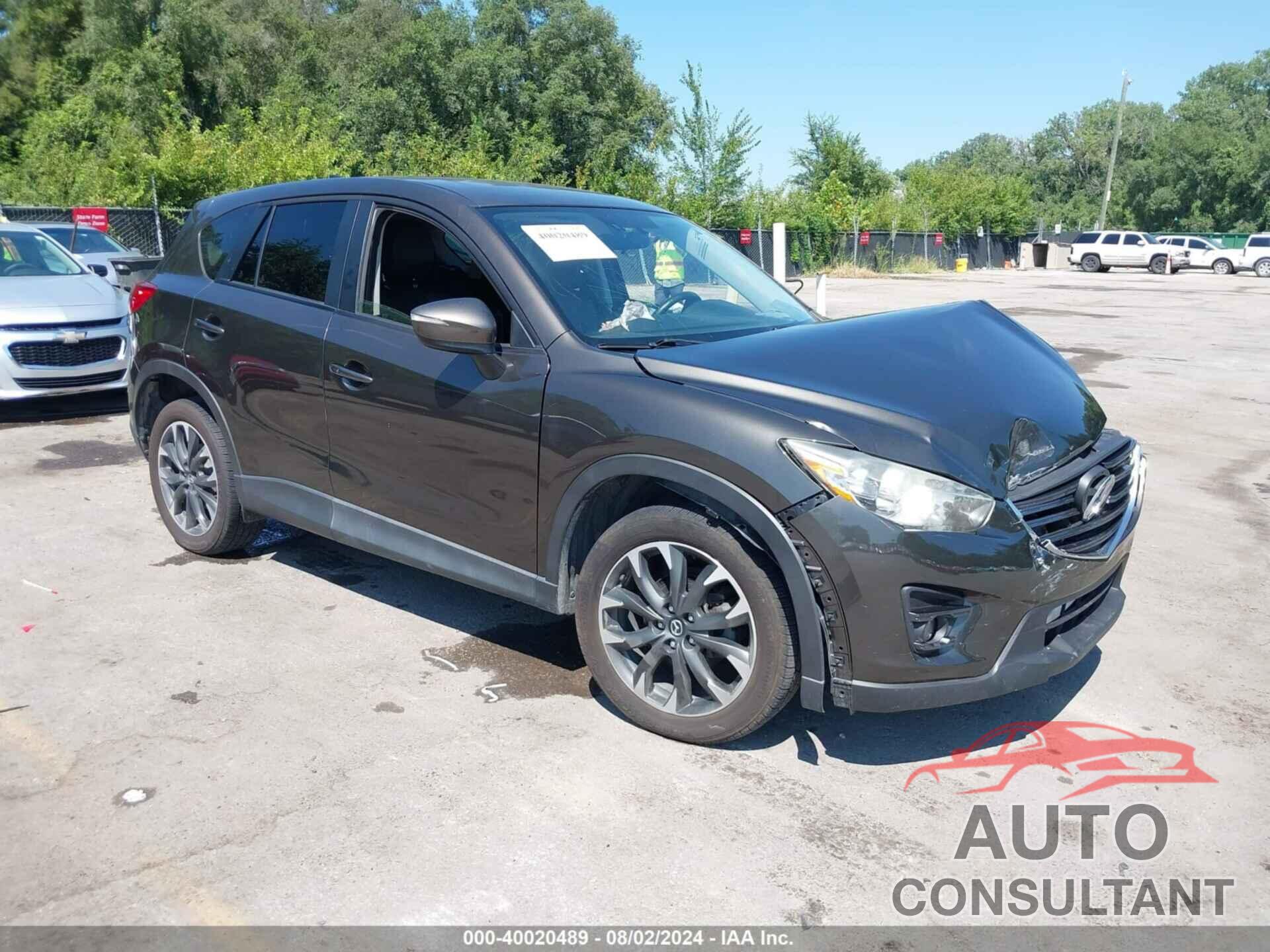 MAZDA CX5 2016 - JM3KL4DY2G0730141