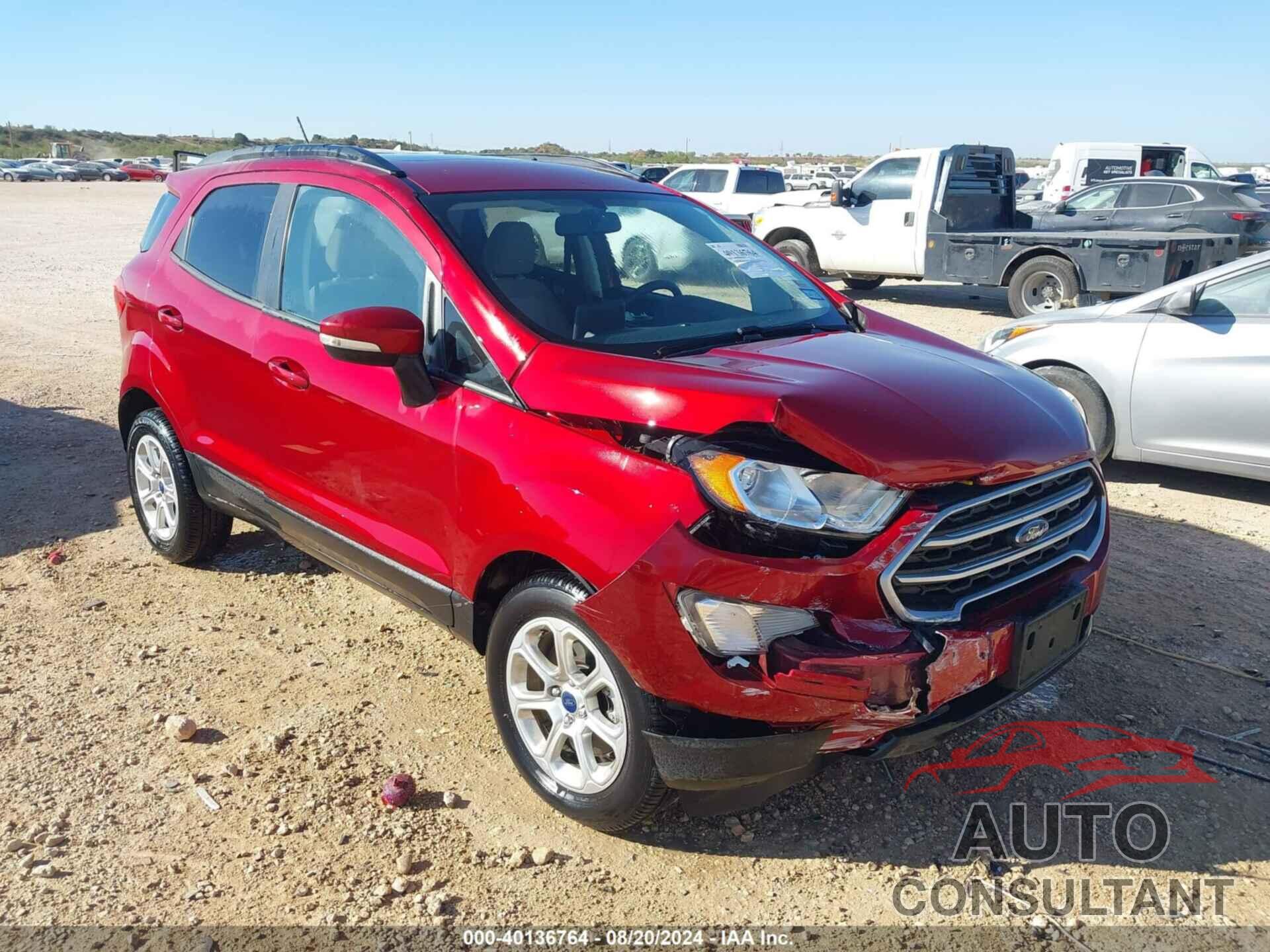 FORD ECOSPORT 2021 - MAJ3S2GE9MC452298