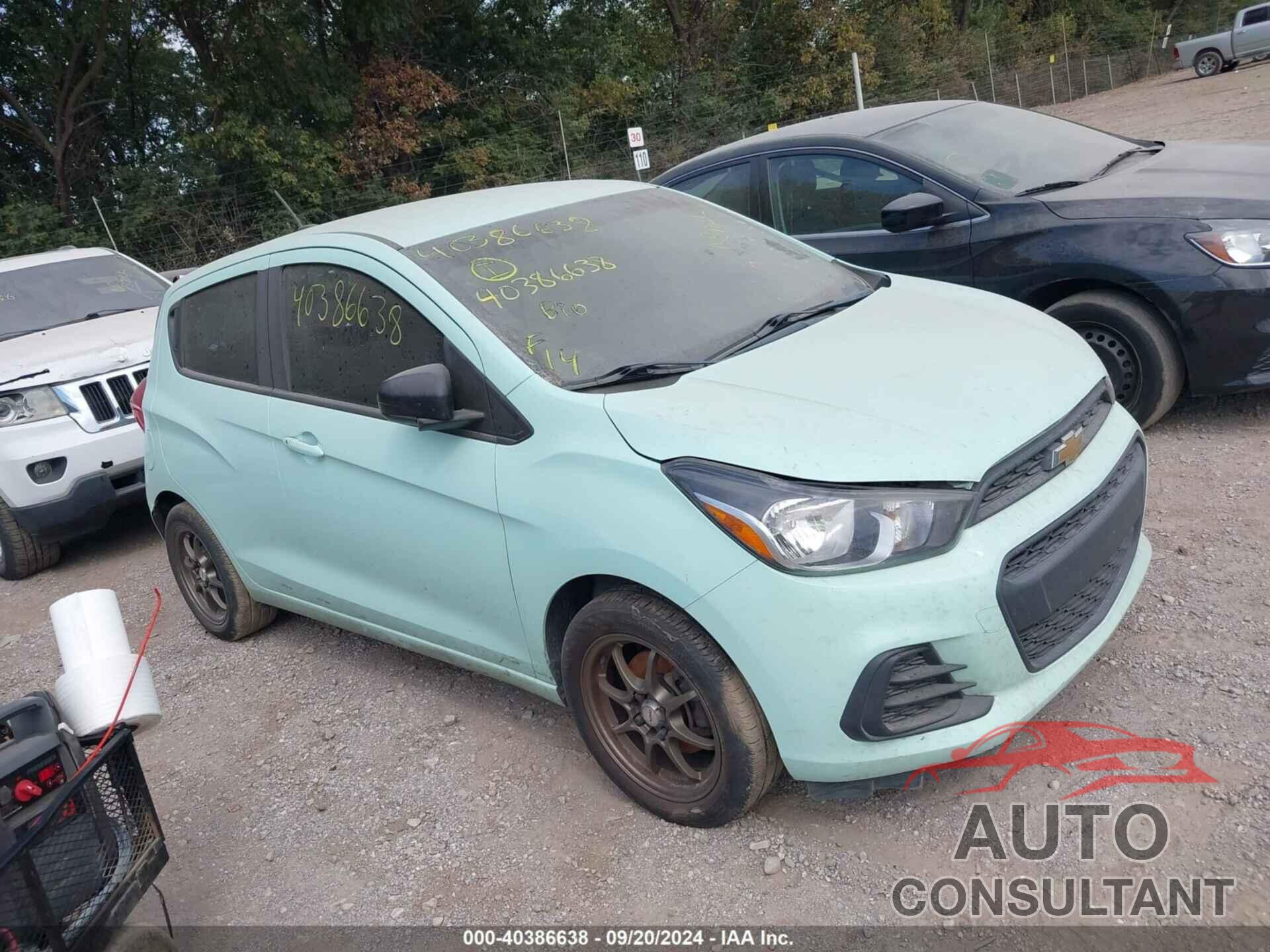 CHEVROLET SPARK 2017 - KL8CA6SA4HC727437