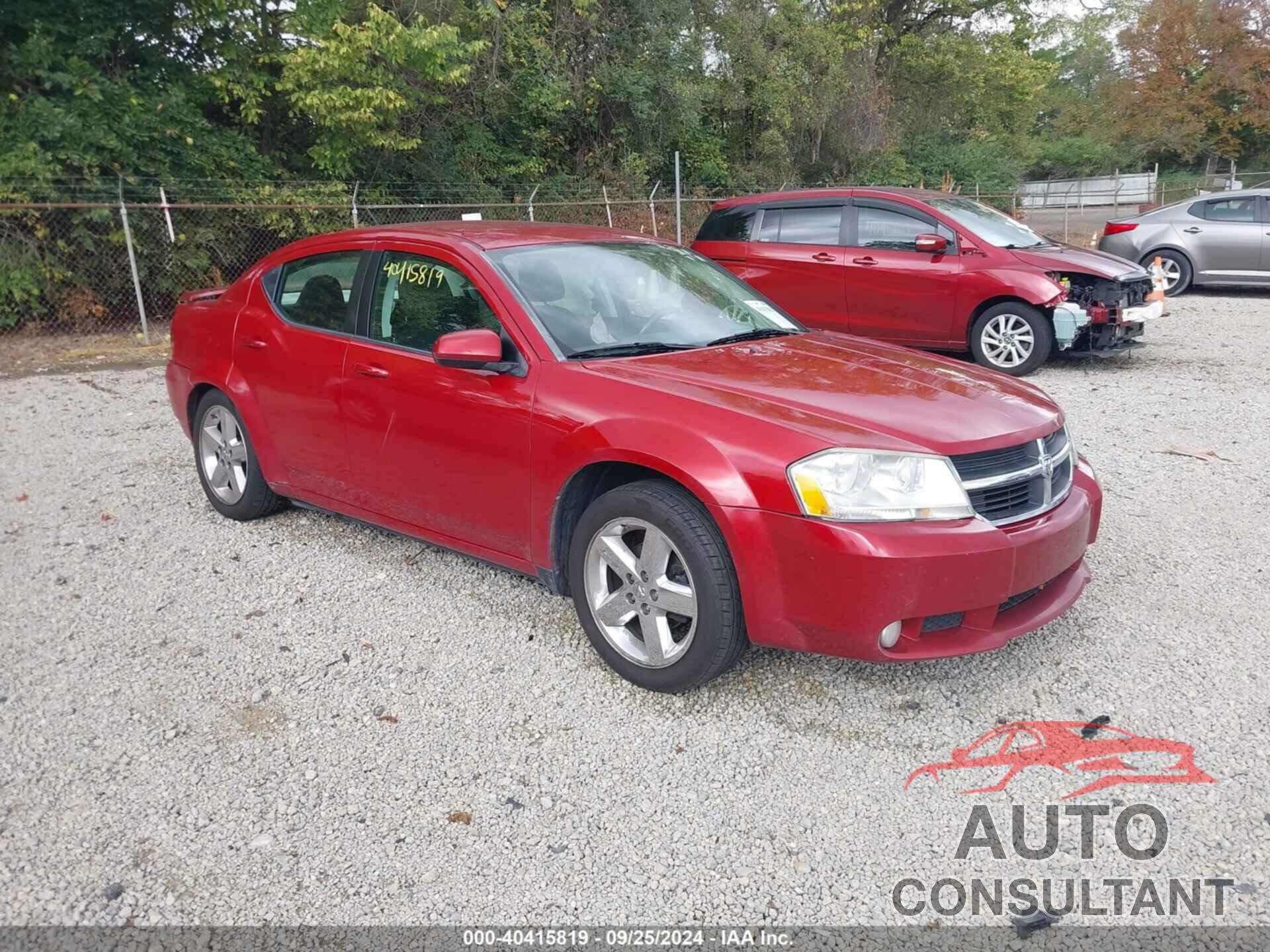 DODGE AVENGER 2010 - 1B3CC5FV1AN217955