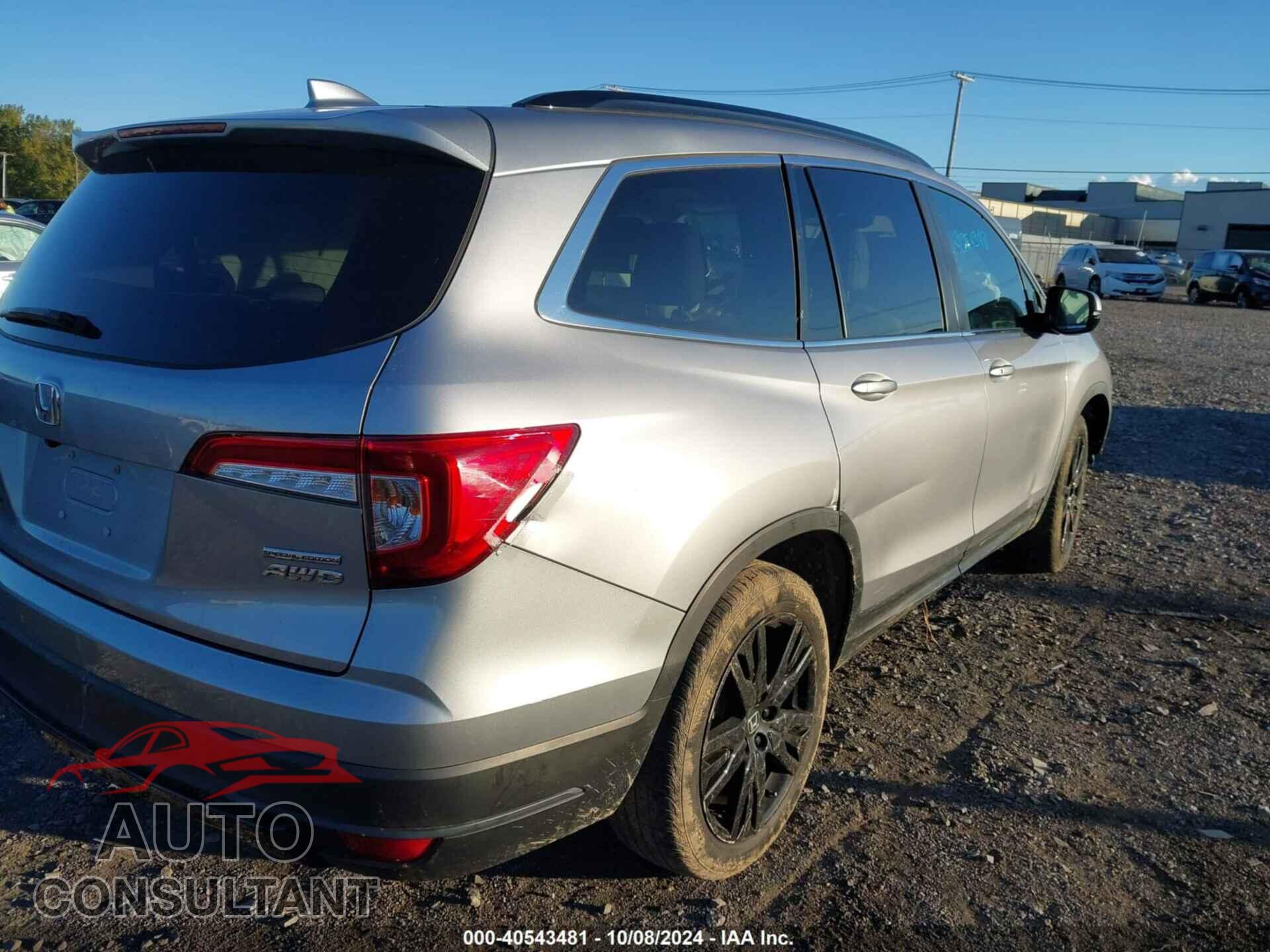 HONDA PILOT 2021 - 5FNYF6H28MB016769