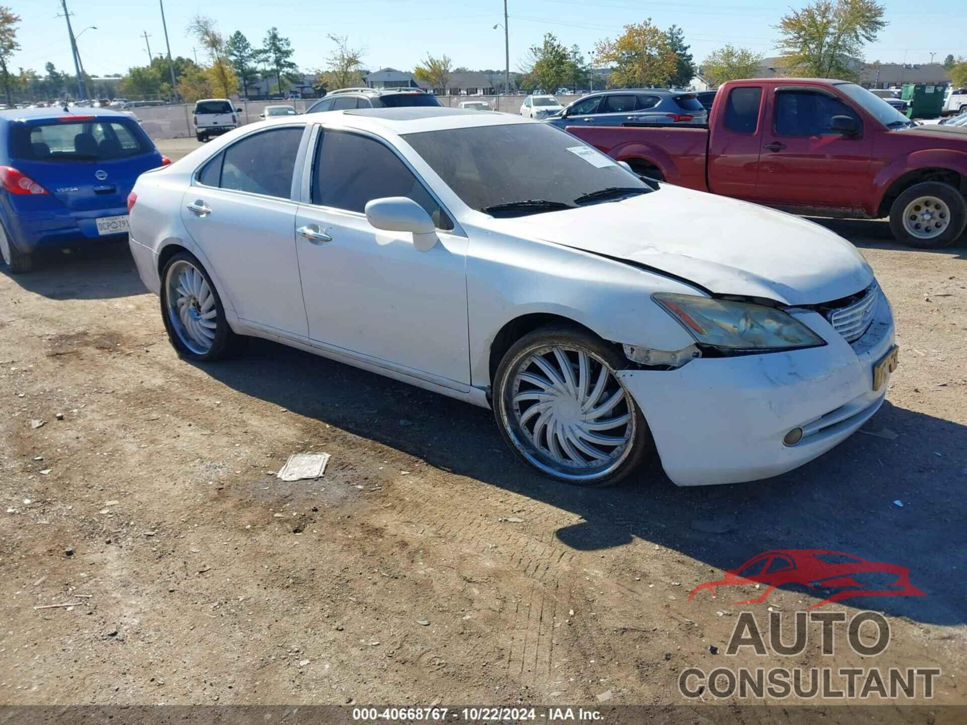 LEXUS ES 350 2009 - JTHBJ46G892298377