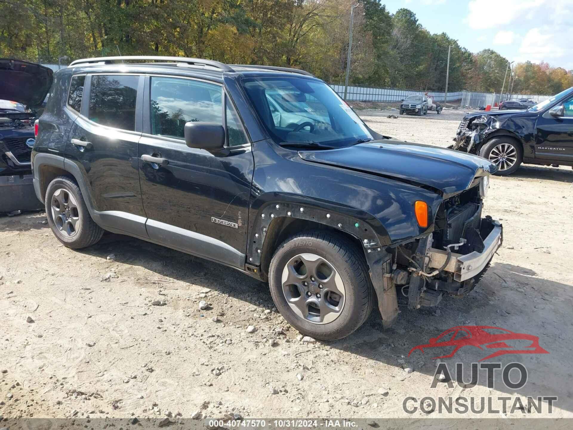 JEEP RENEGADE 2016 - ZACCJAAWXGPD65390