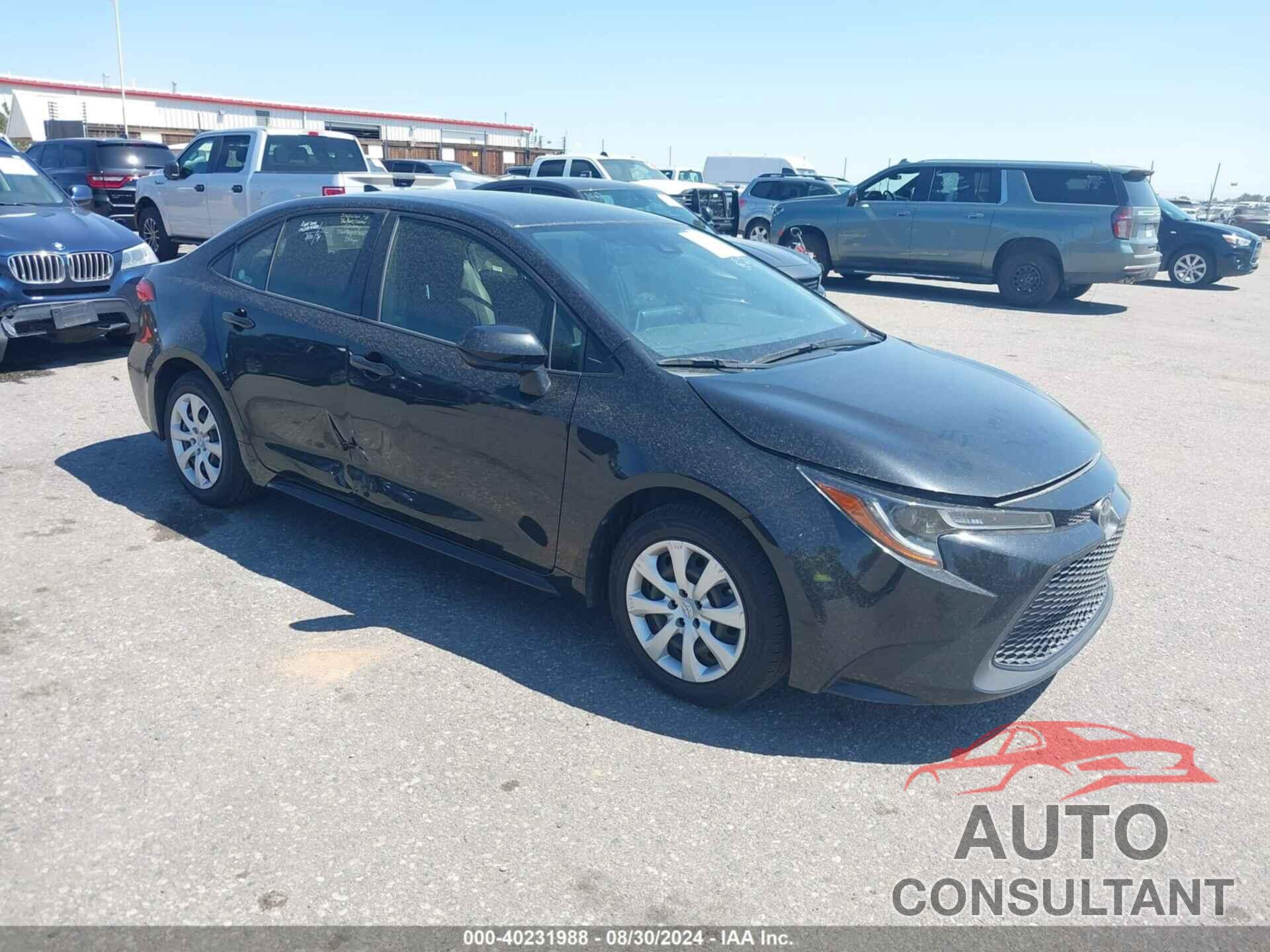 TOYOTA COROLLA 2020 - JTDEPRAE3LJ050888